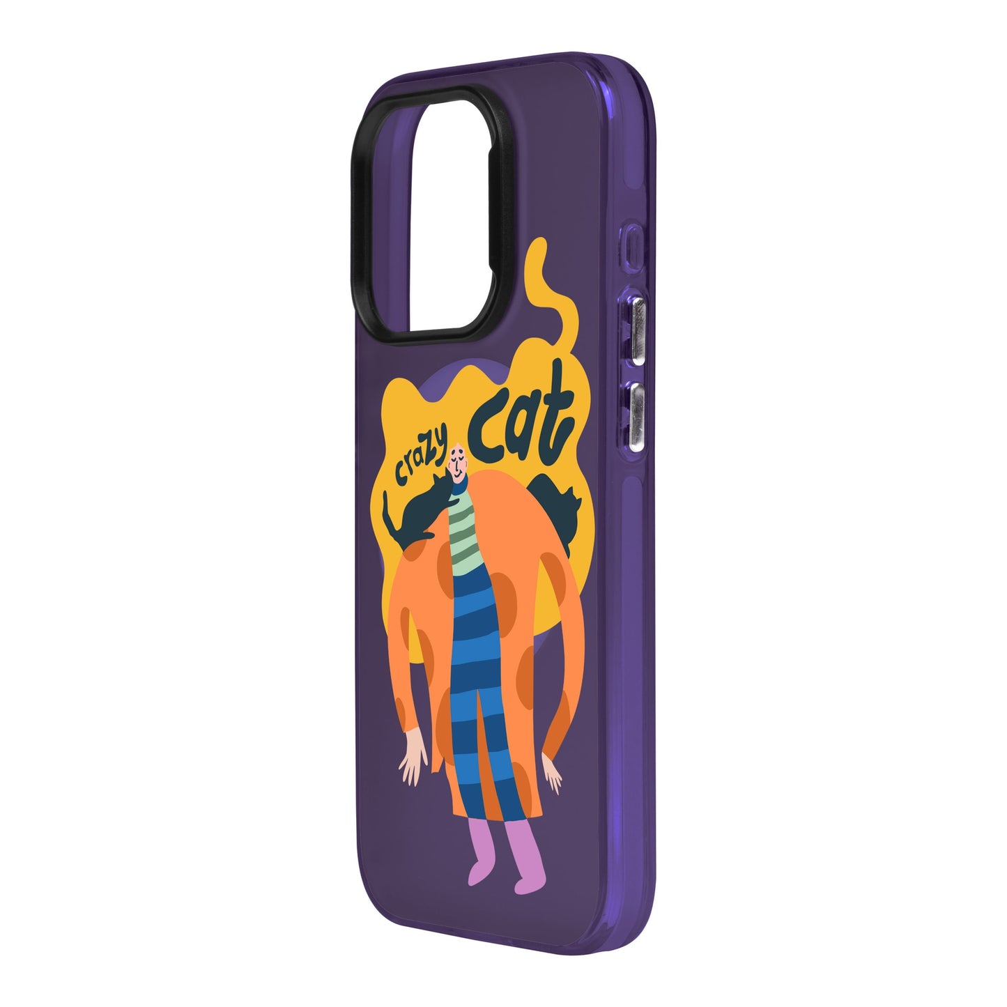 CRAZY CAT-iPhone 15 Plus Hold Kılıf MagSafe Özellikli