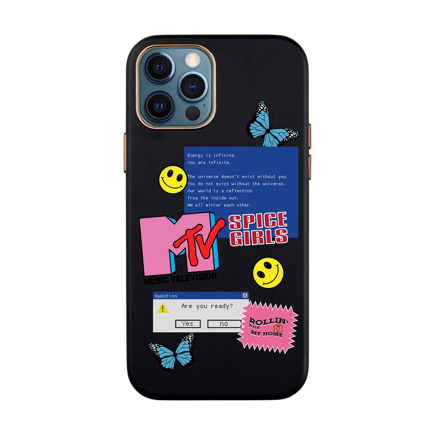 ARE YOU READY-iPhone 11 Pro Max Leather Kılıf