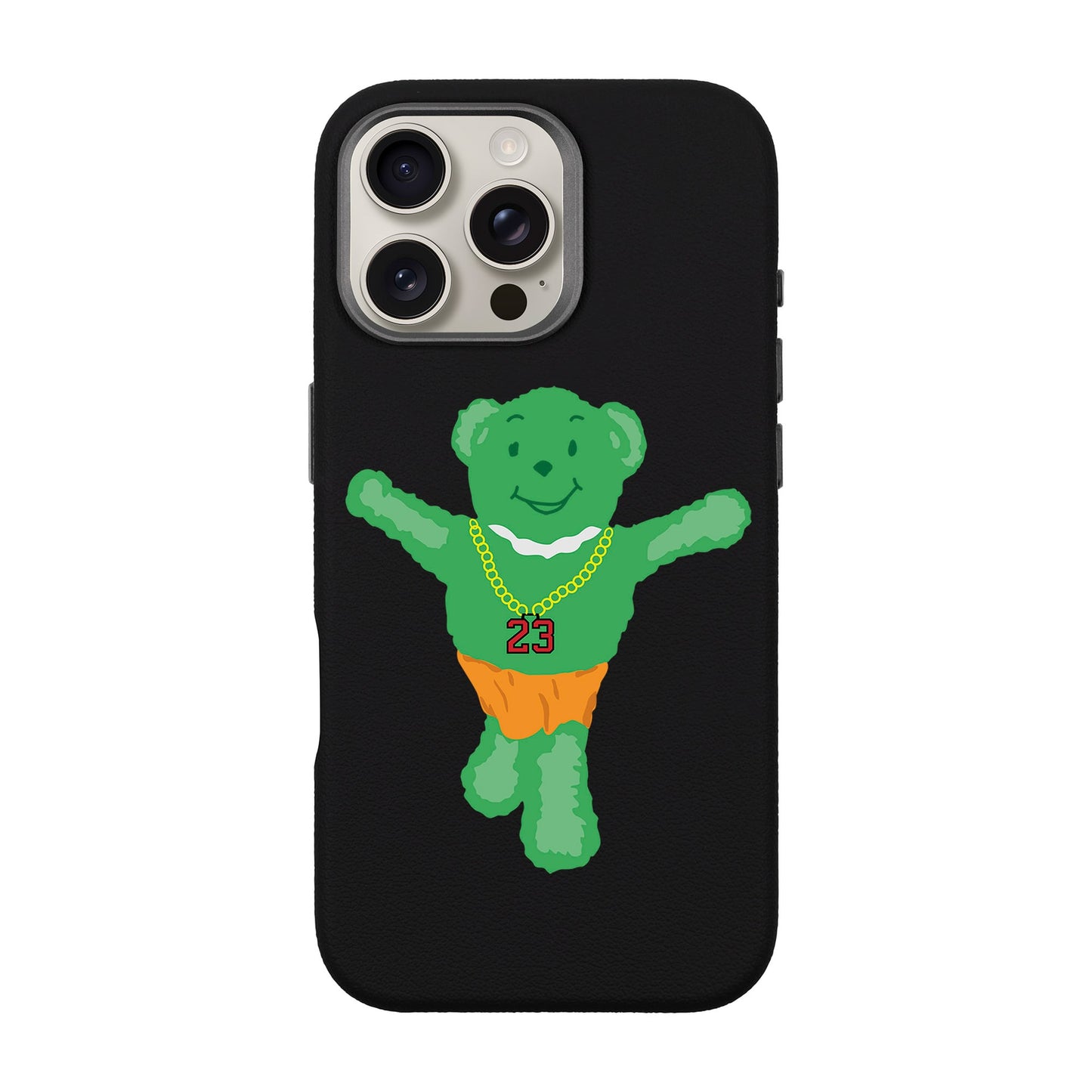 GREEN BEAR-iPhone 16 Pro Max Leather Premium Kılıf MagSafe Özellikli