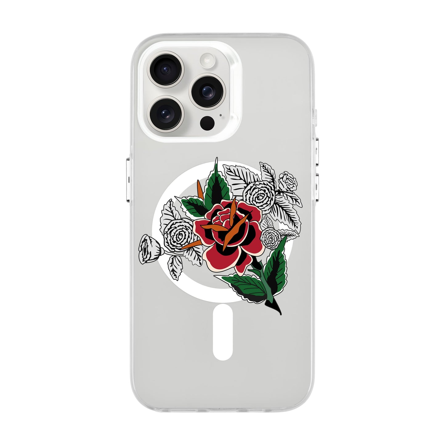 DRY ROSE-iPhone 15 Pro Max Hold Kılıf MagSafe Özellikli