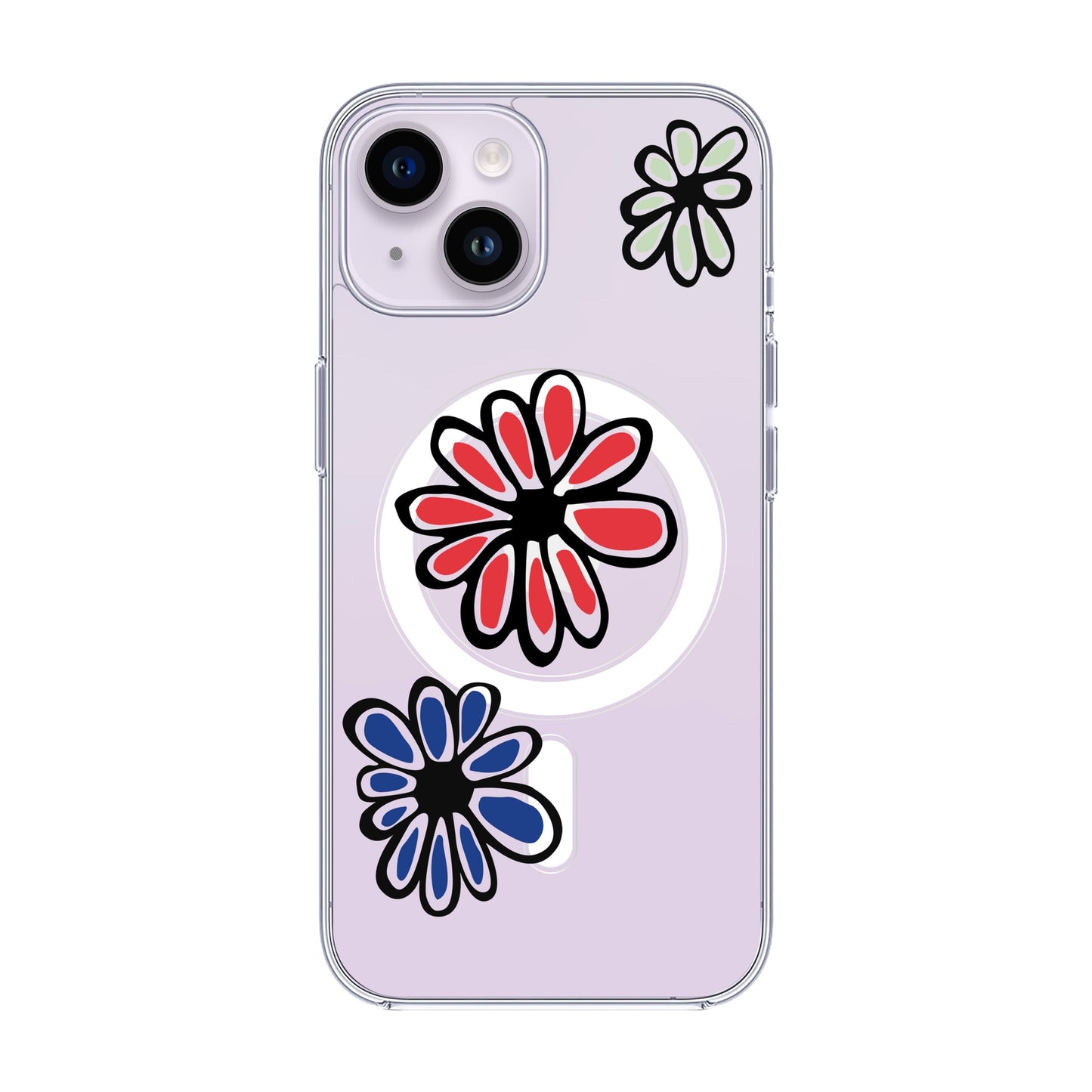 FLORIST-iPhone 13 Pro Solid Kılıf MagSafe Özellikli