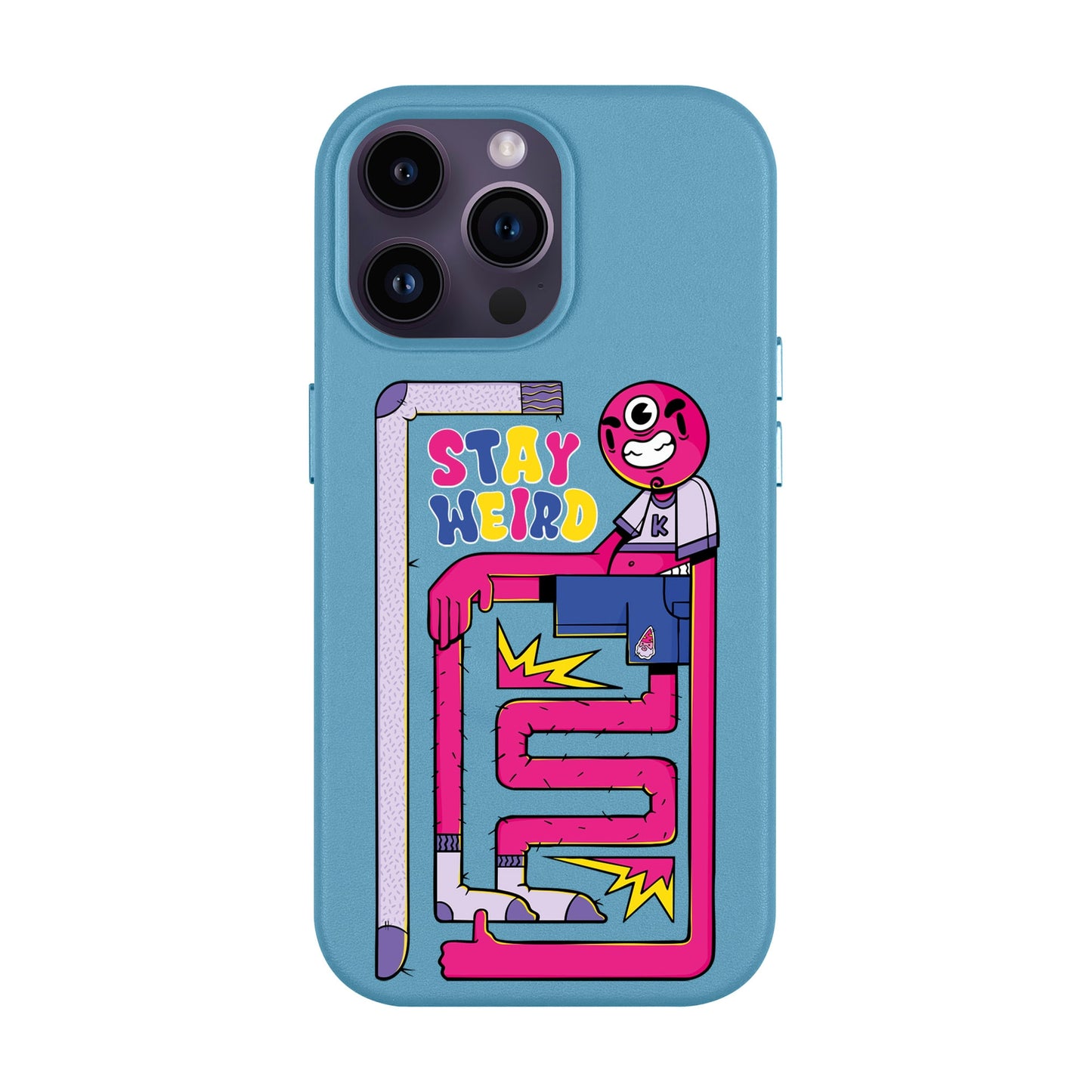OG TOOTHY-iPhone 14 Pro Max Leather Kılıf MagSafe Özellikli