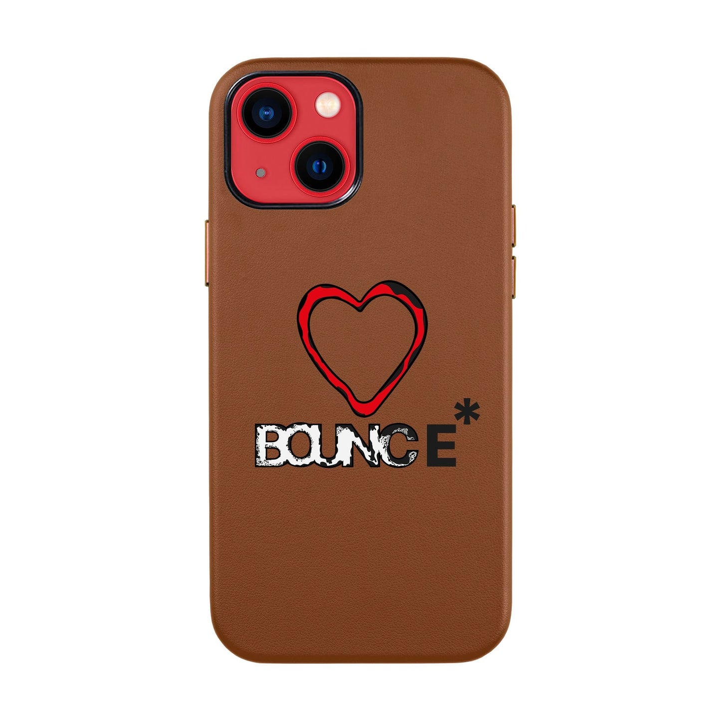 BOUNCE-iPhone 14 Leather Kılıf
