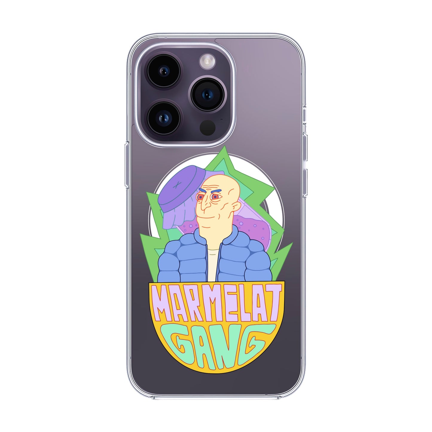 MARMELAT GANG-iPhone 14 Pro Solid Kılıf MagSafe Özellikli