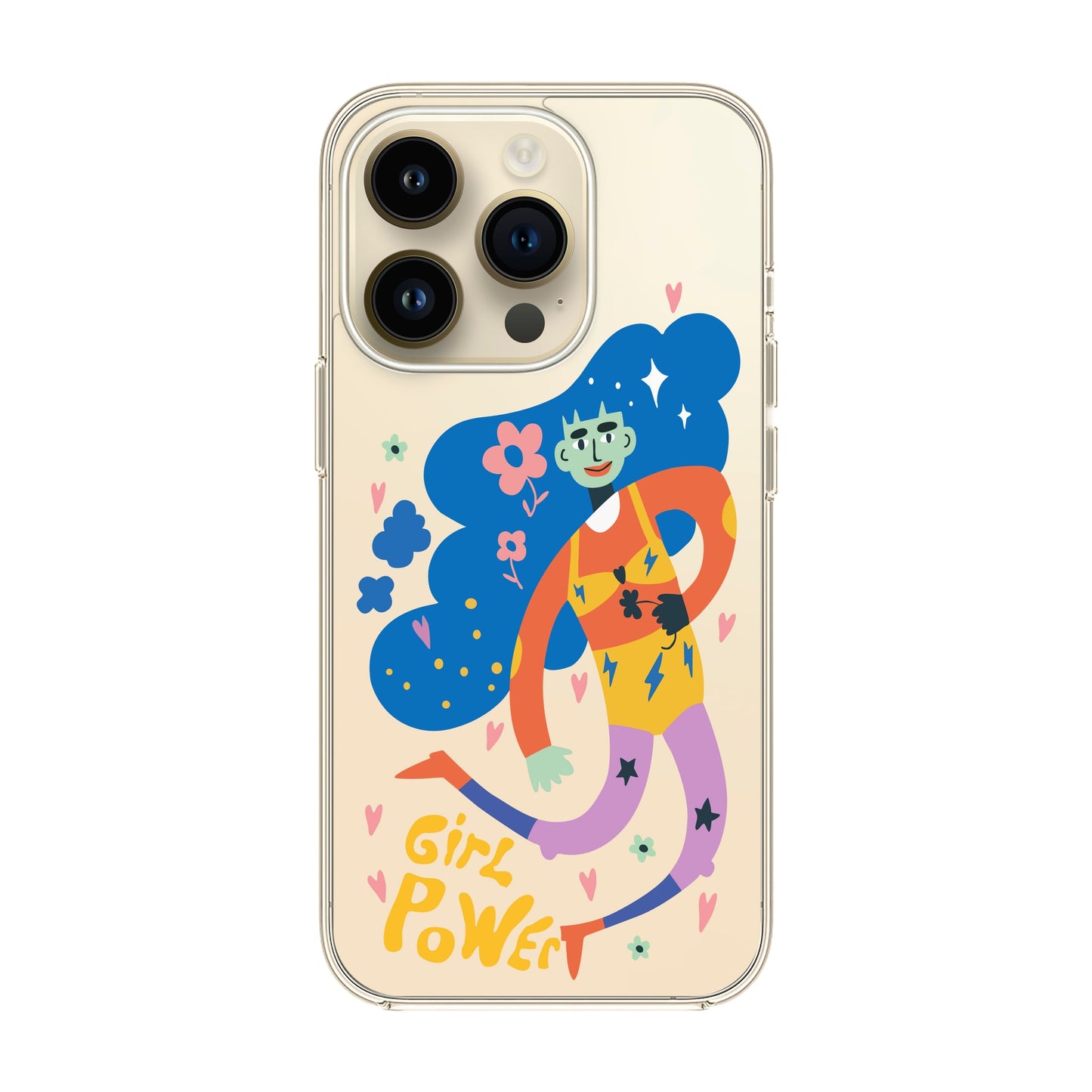 GIRL POWER-iPhone 14 Pro Solid Kılıf