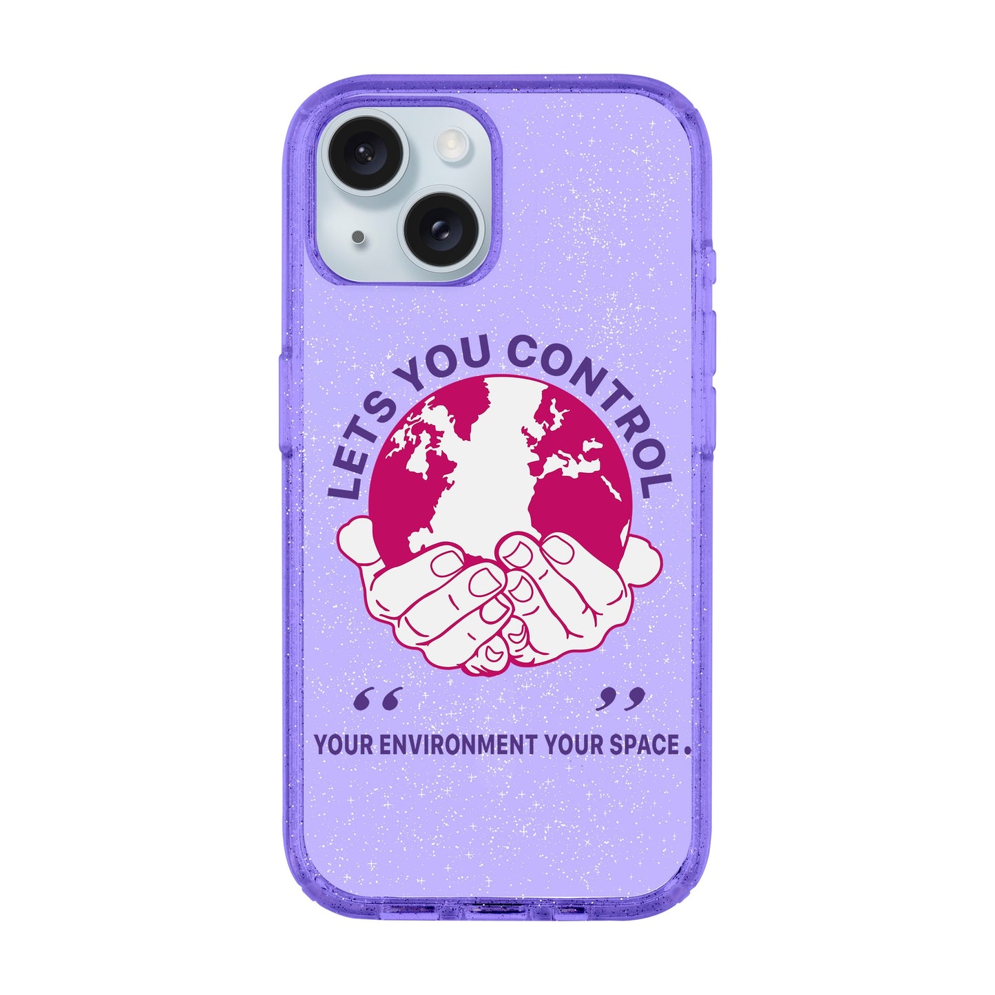 LET'S YOU CONTROL-iPhone 15 Plus Shiny Kılıf MagSafe Özellikli