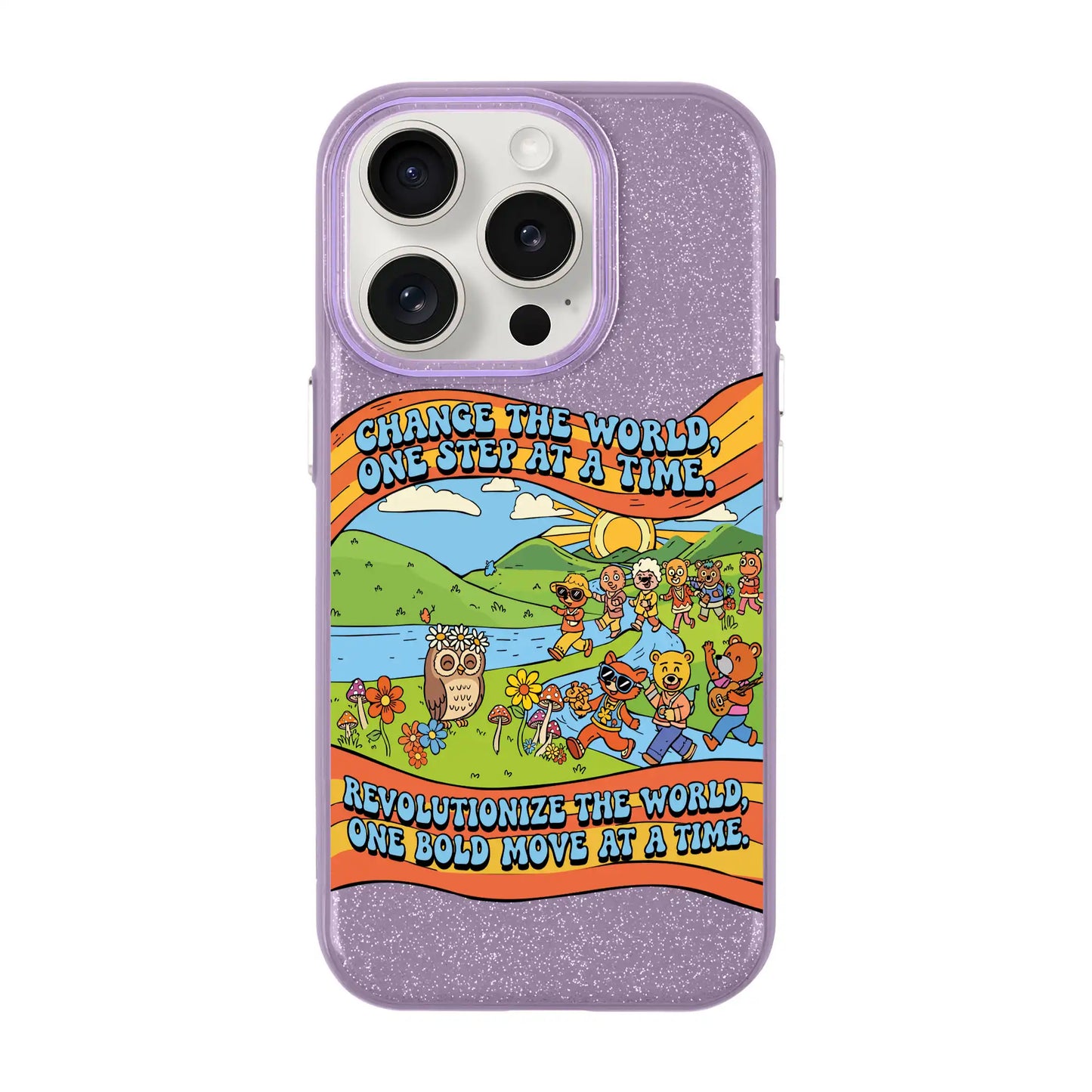 CHANGE THE WORLD-iPhone 15 Pro Radiant Kılıf MagSafe Özellikli