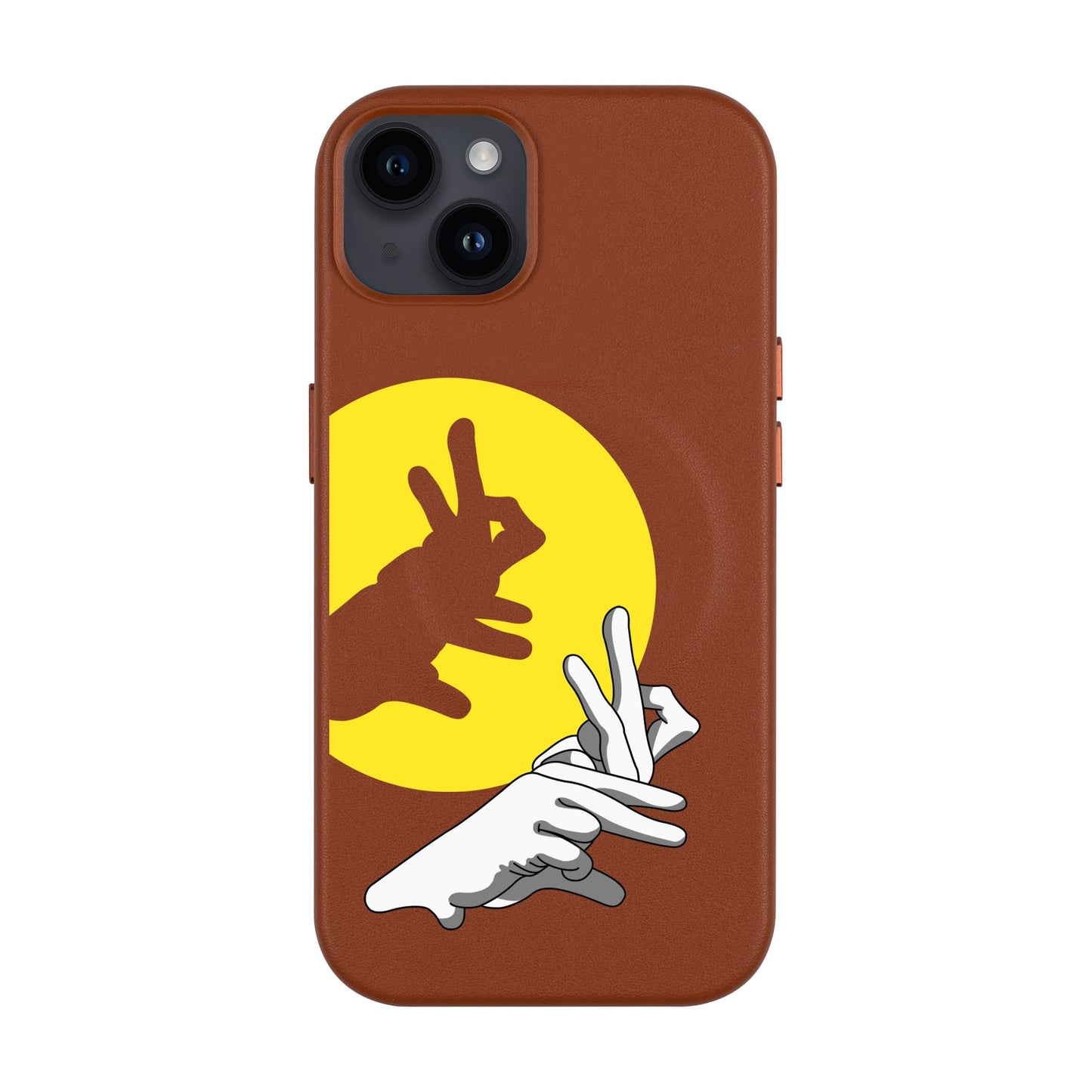 BUNNY-iPhone 14 Plus Leather Kılıf MagSafe Özellikli