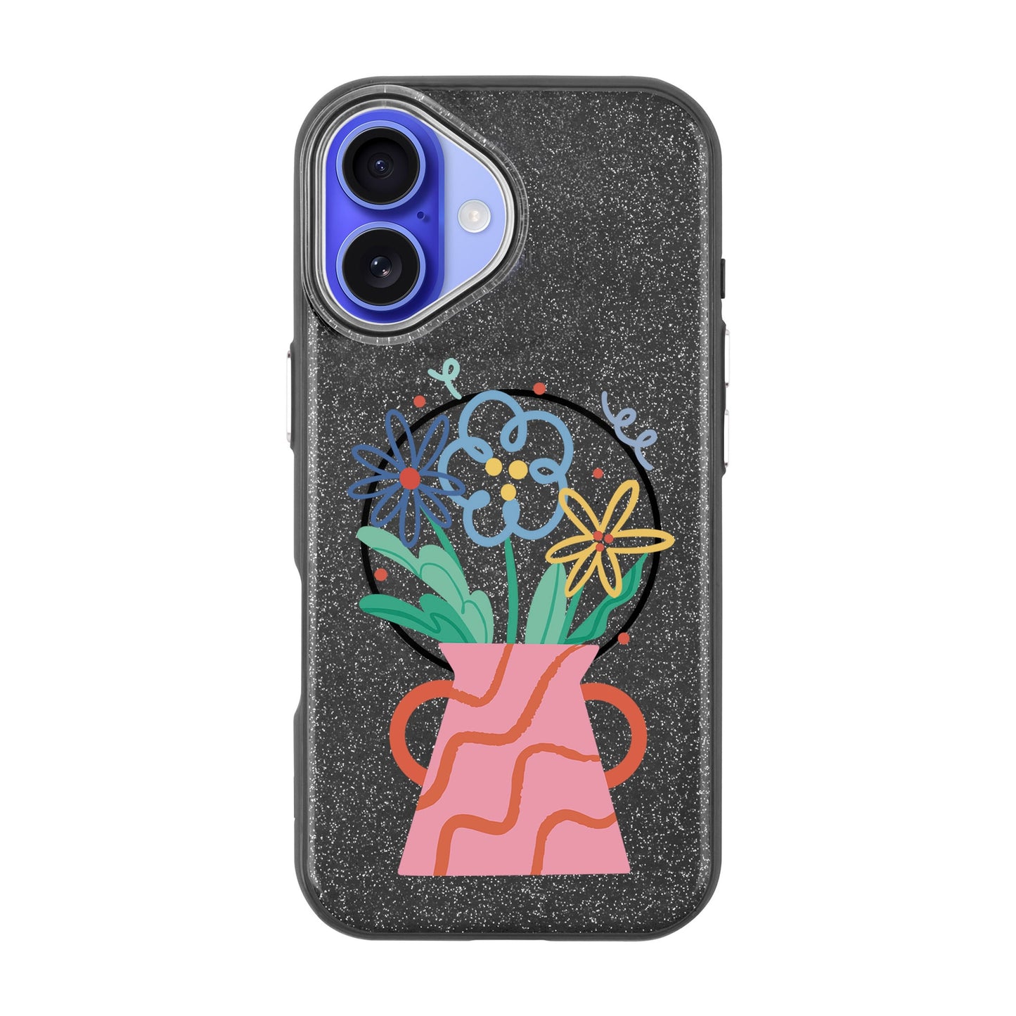 PINK VASE-iPhone 16 Radiant Kılıf MagSafe Özellikli