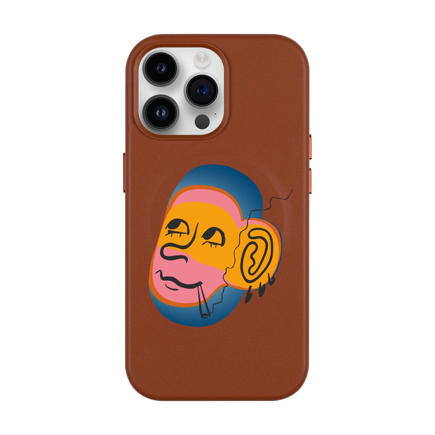 CLIMBING-iPhone 14 Pro Max Leather Kılıf MagSafe Özellikli