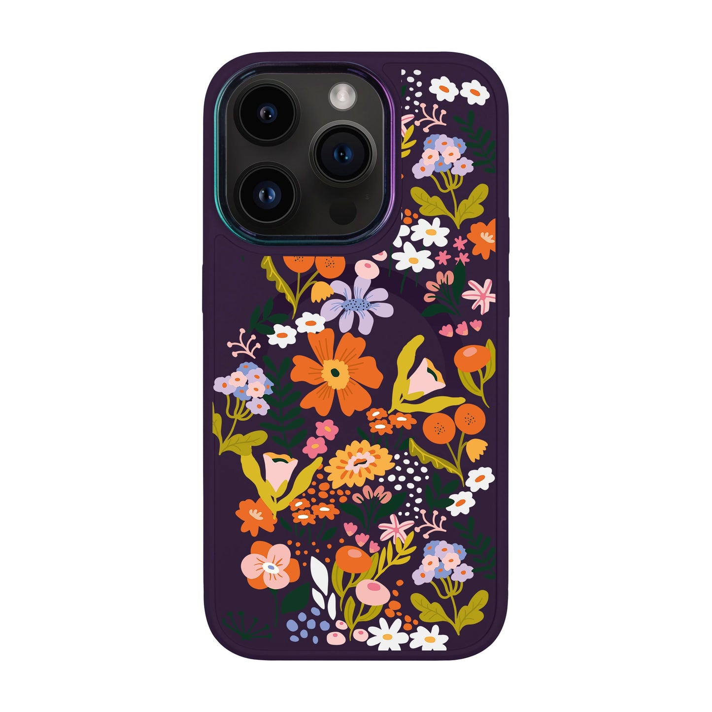 FLOWER-iPhone 13 Pro Vigor Kılıf MagSafe Özellikli
