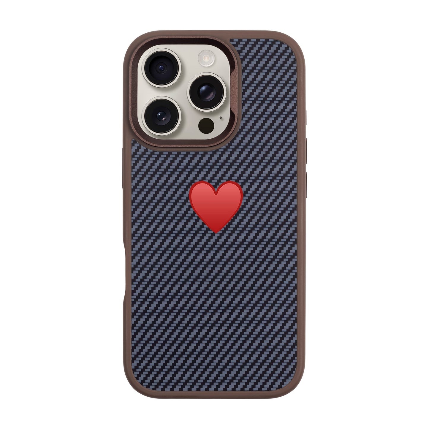 SPREAD HEART-iPhone 16 Pro Plaid Kılıf MagSafe Özellikli