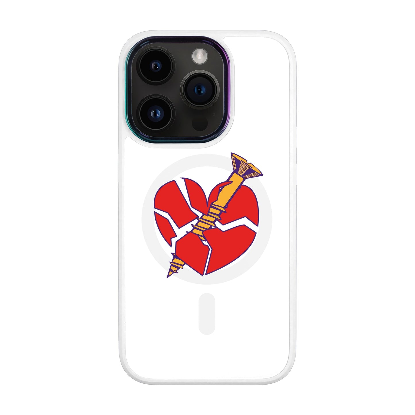 BROKEN HEART-iPhone 13 Pro Vigor Kılıf MagSafe Özellikli