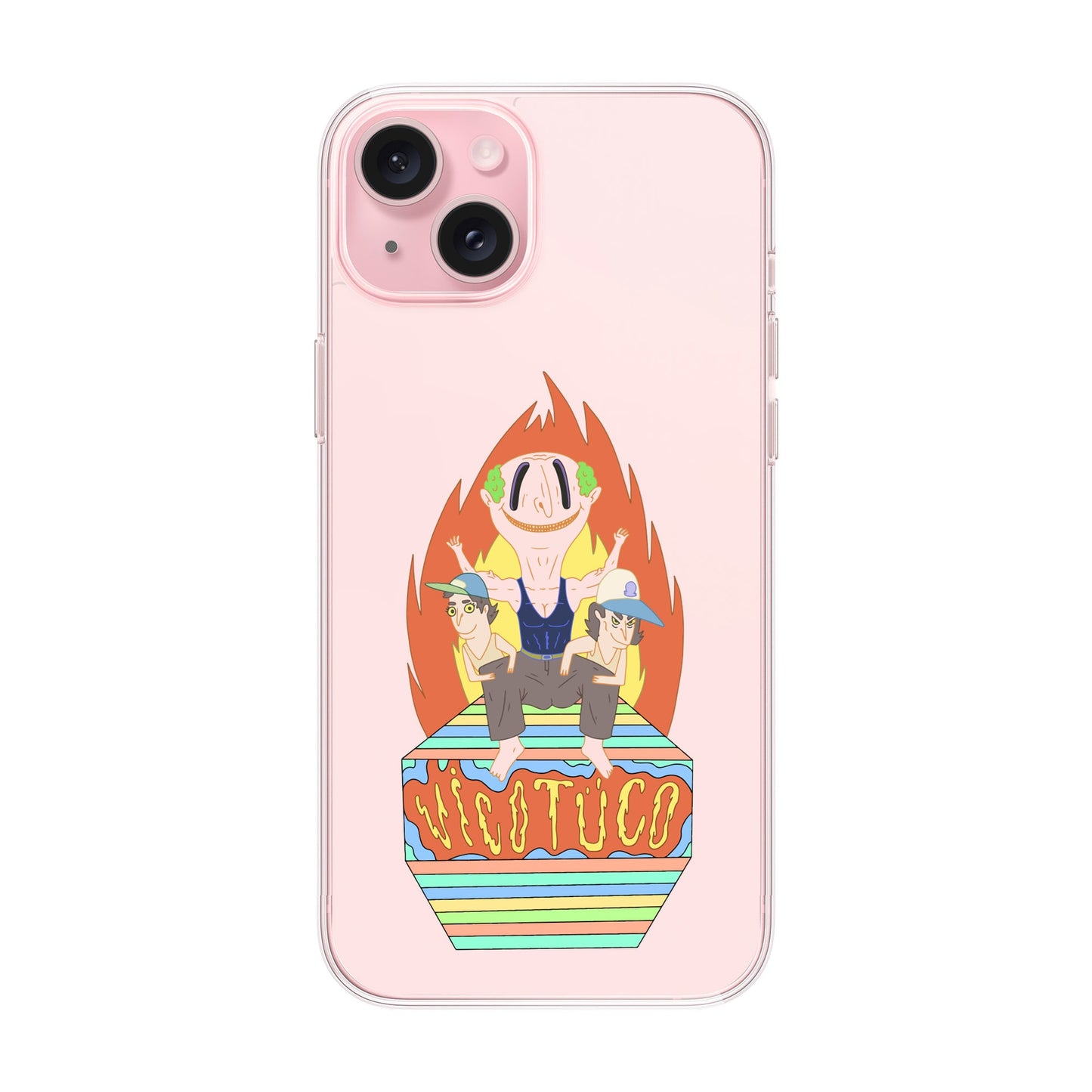 VİCOTÜCO ADAM-iPhone 15 Plus Solid Kılıf