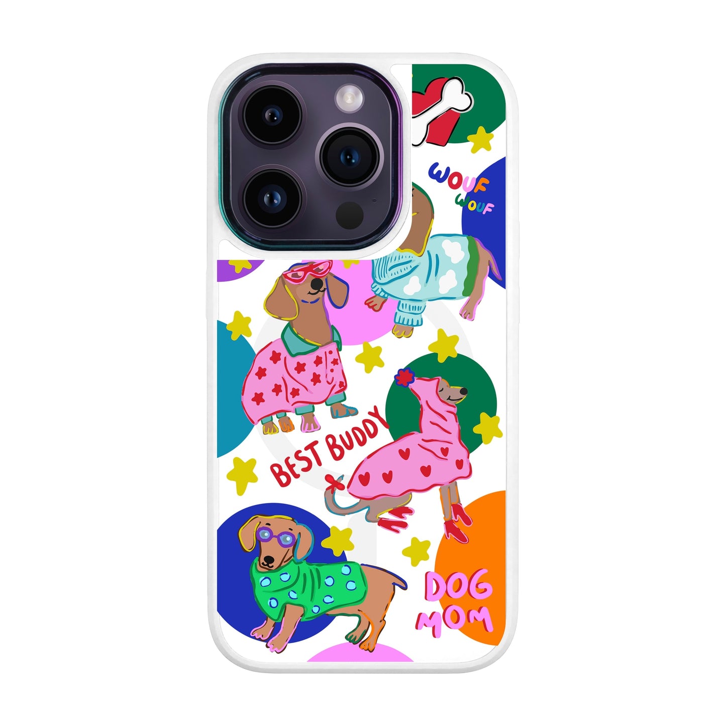DOG MOM-iPhone 13 Pro Vigor Kılıf MagSafe Özellikli