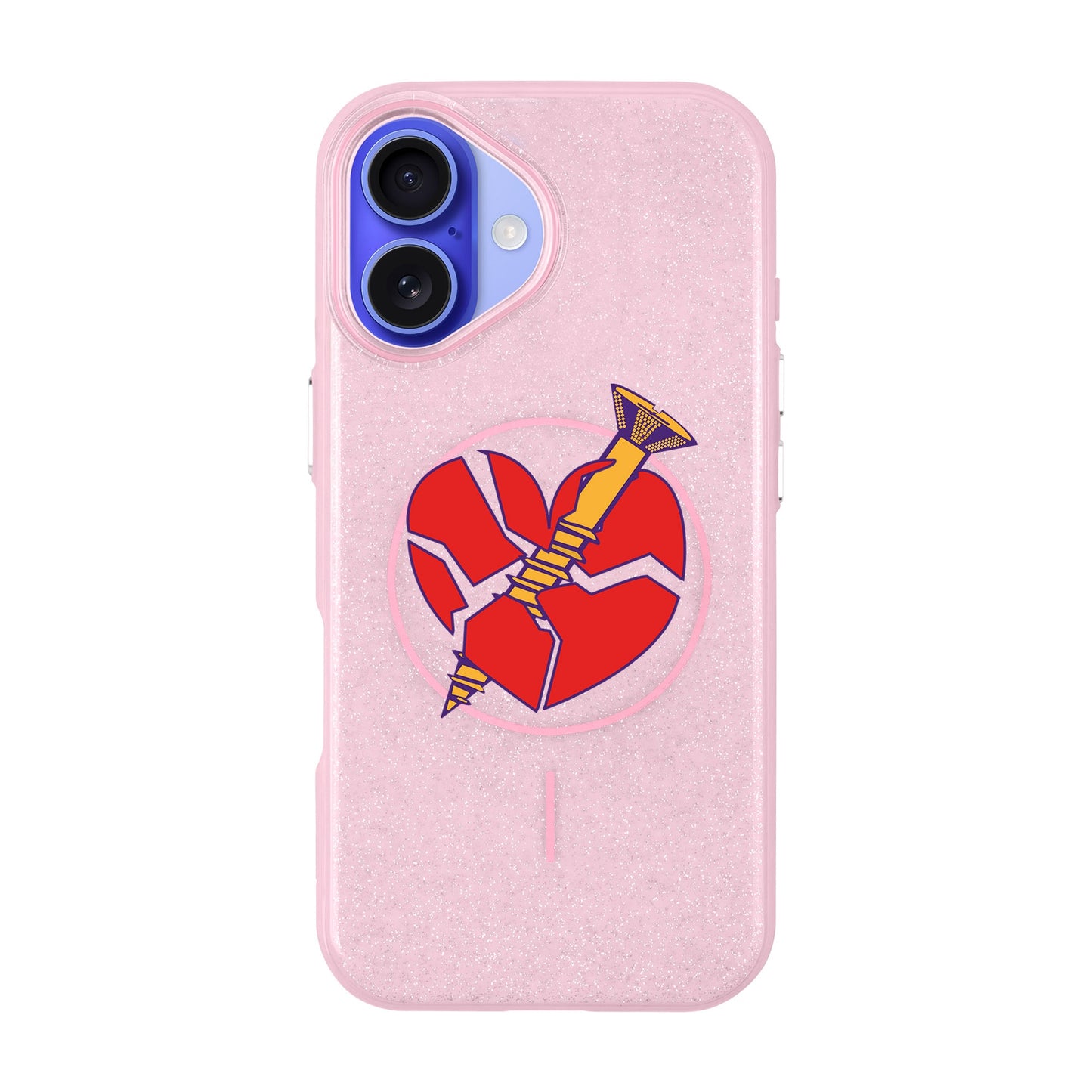 BROKEN HEART-iPhone 16 Radiant Kılıf MagSafe Özellikli