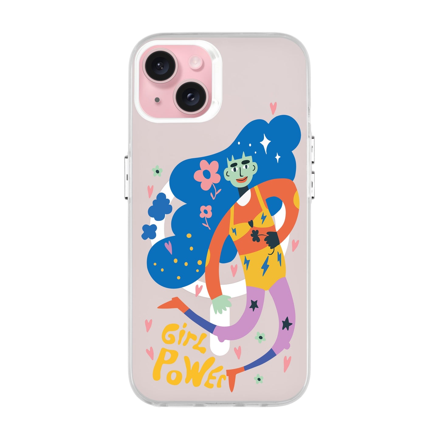 GIRL POWER-iPhone 15 Plus Hold Kılıf MagSafe Özellikli