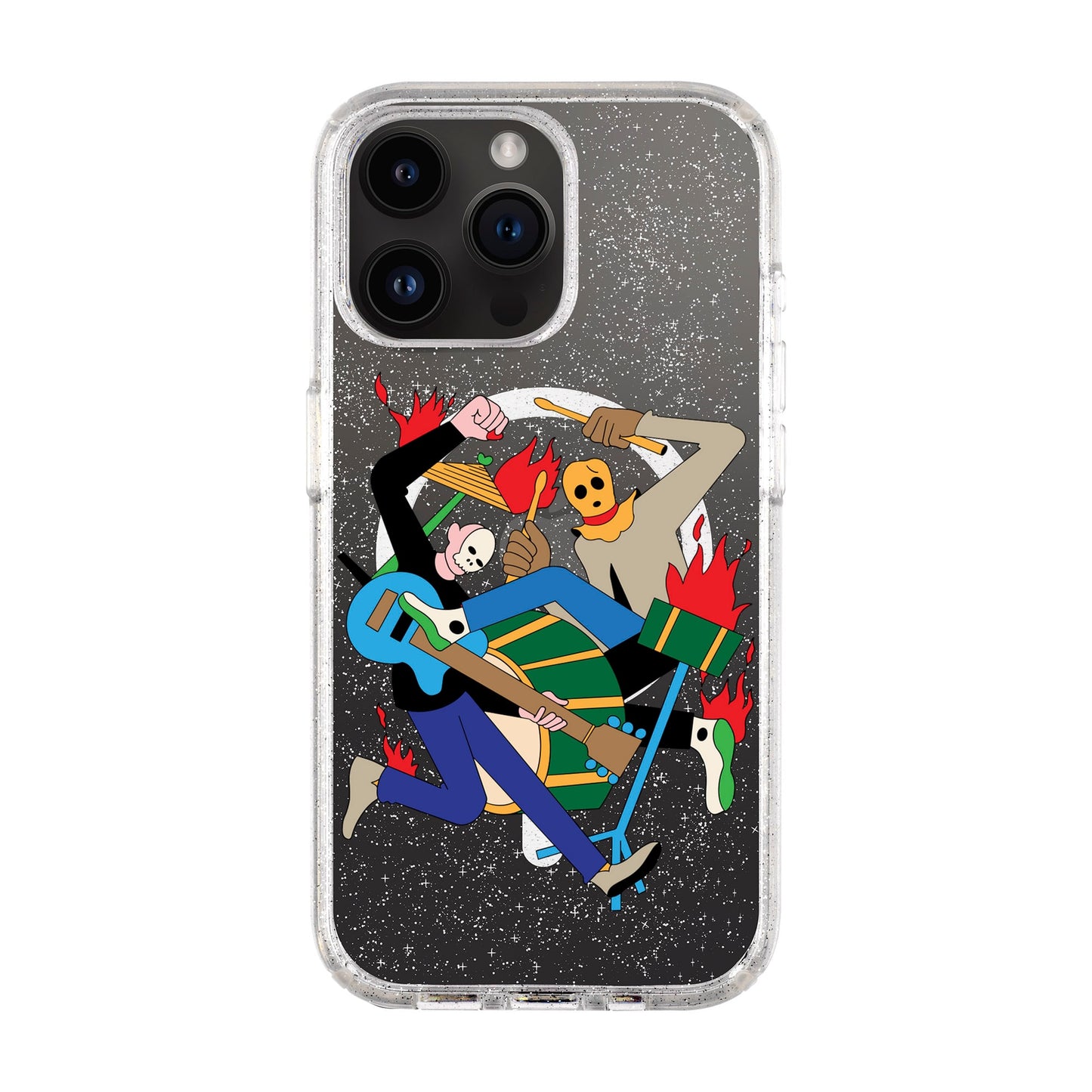 MONSTER MASH-iPhone 14 Pro Max Shiny Kılıf MagSafe Özellikli