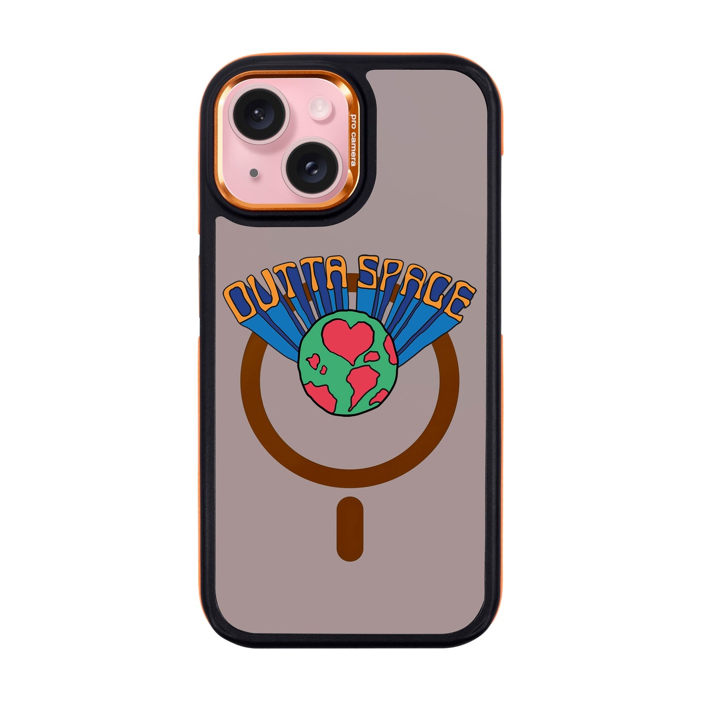 OUTTA SPACE-iPhone 15 Dark Kılıf MagSafe Özellikli