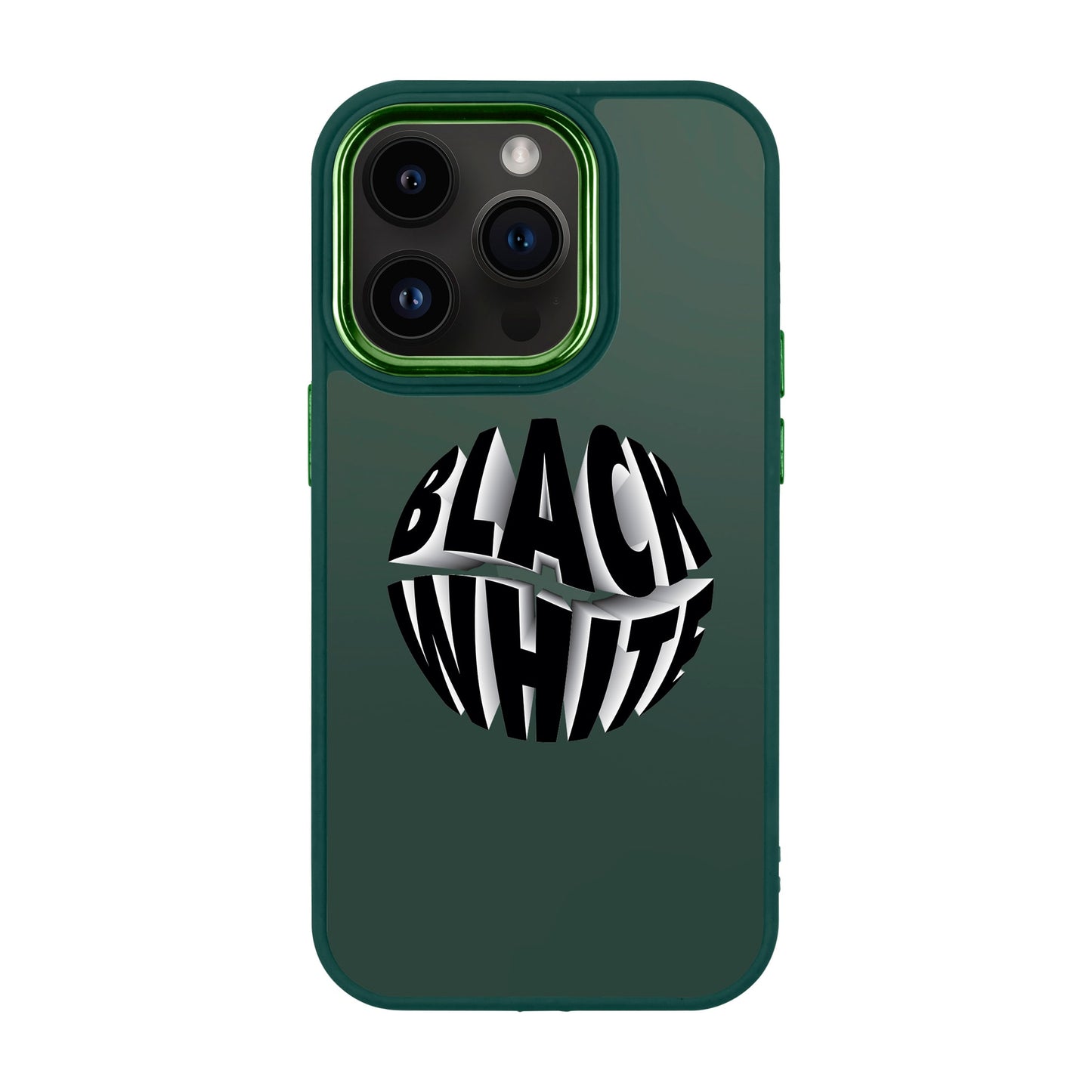 BLACK WHITE-iPhone 14 Pro Proof Kılıf