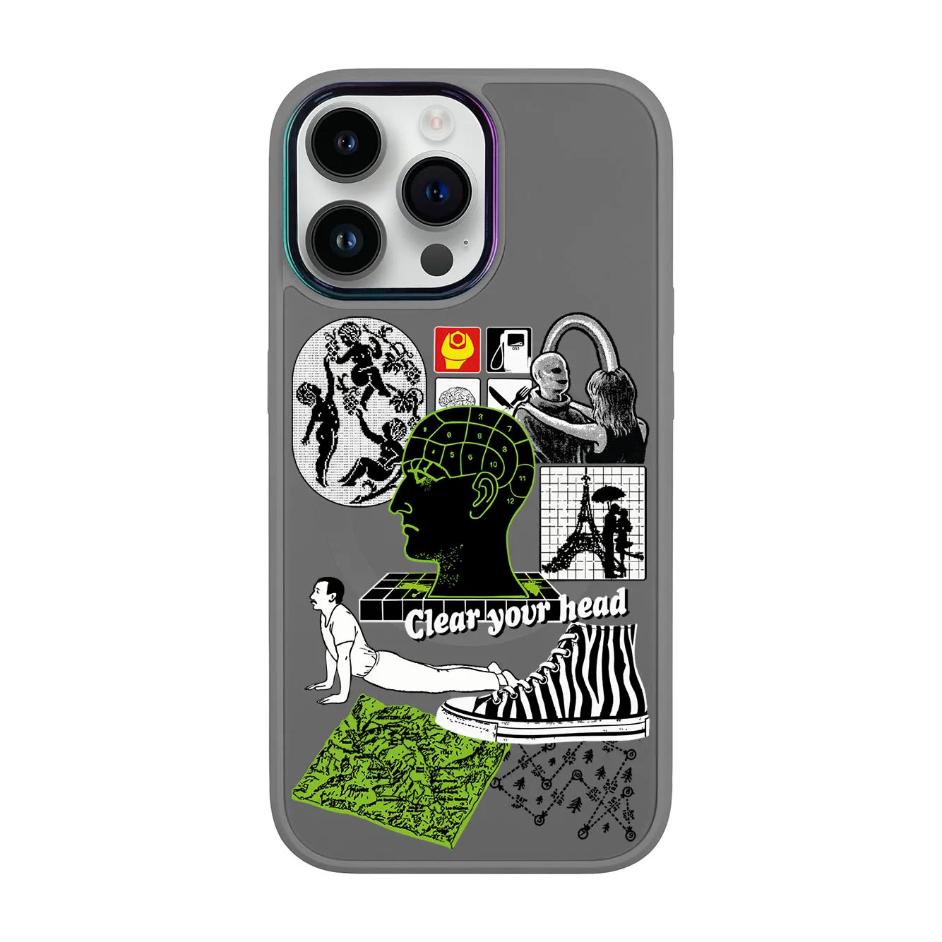 CLEAR YOUR HEAD-iPhone 12 Pro Max Vigor Kılıf MagSafe Özellikli