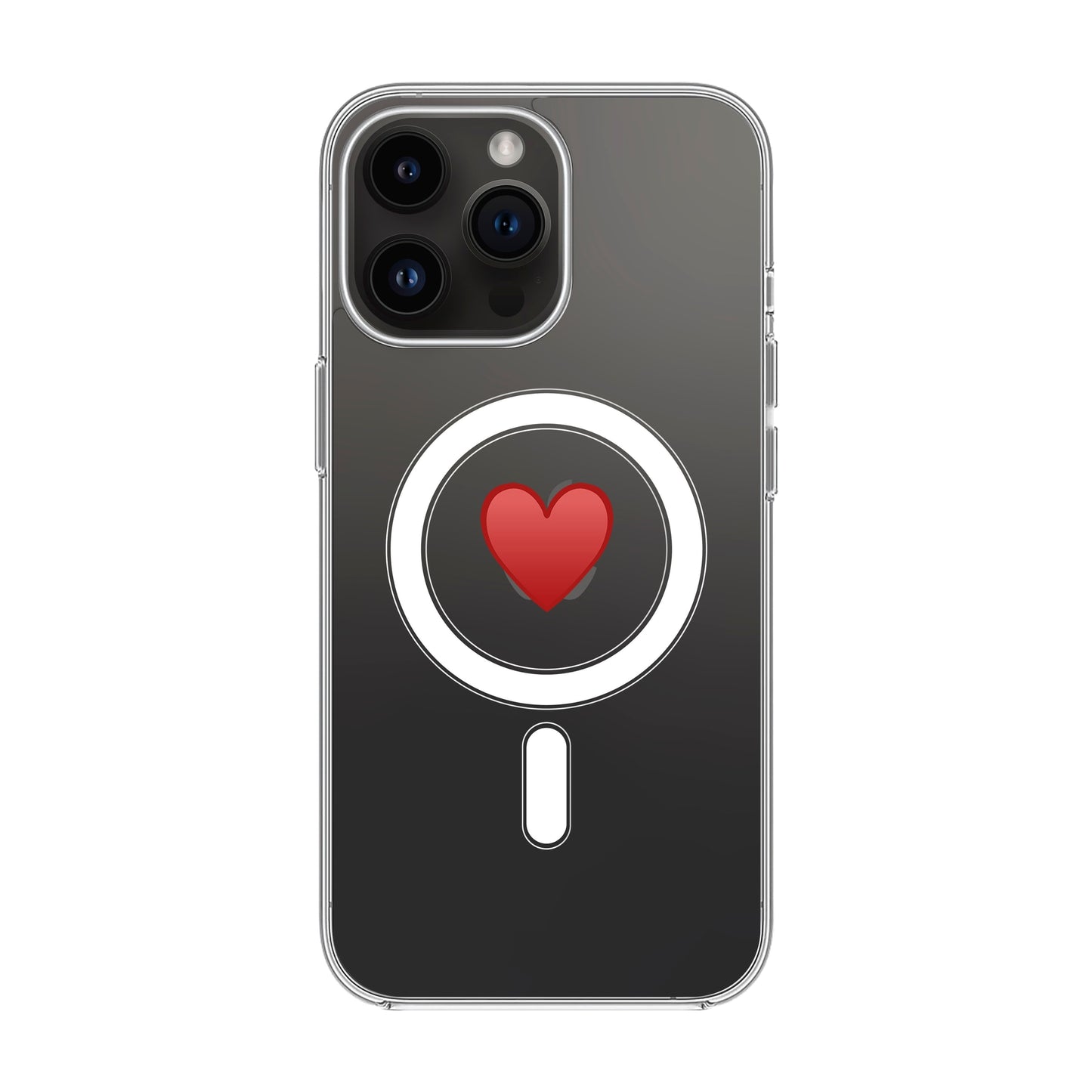 SPREAD HEART-iPhone 14 Pro Max Solid Kılıf MagSafe Özellikli