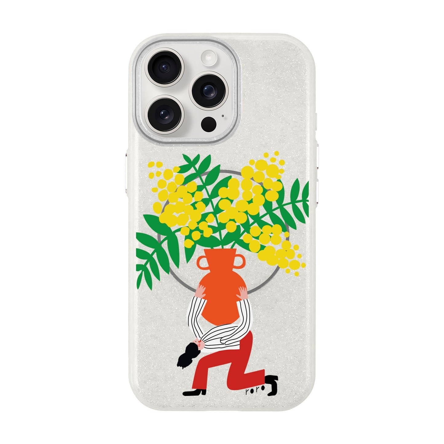 VASE-iPhone 15 Pro Max Radiant Kılıf MagSafe Özellikli