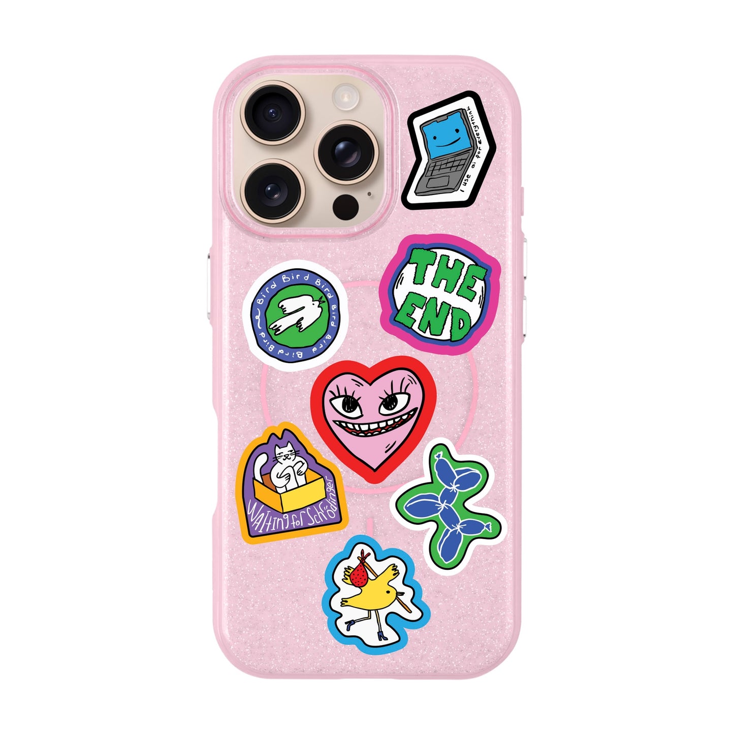 TŌTEN STICKERZ-iPhone 16 Pro Max Radiant Kılıf MagSafe Özellikli