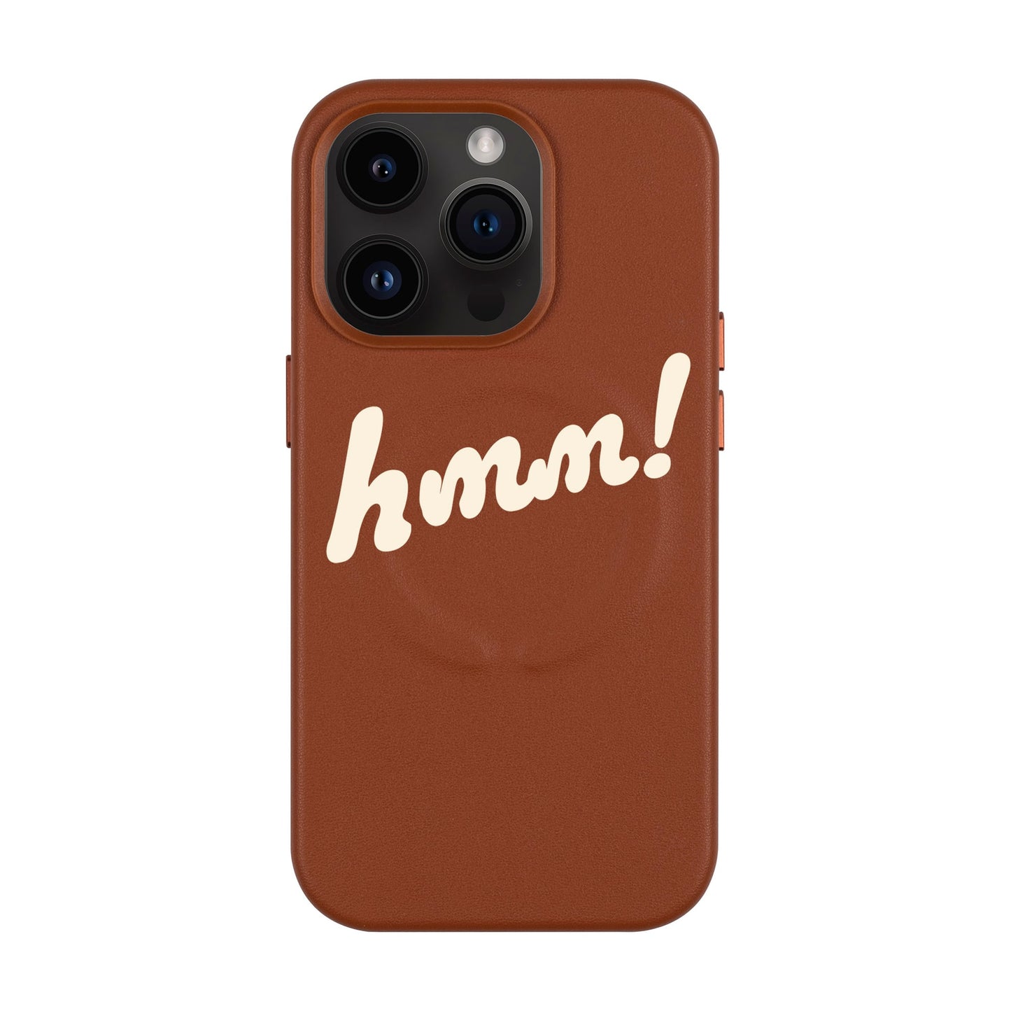 HMM-iPhone 14 Plus Leather Kılıf MagSafe Özellikli