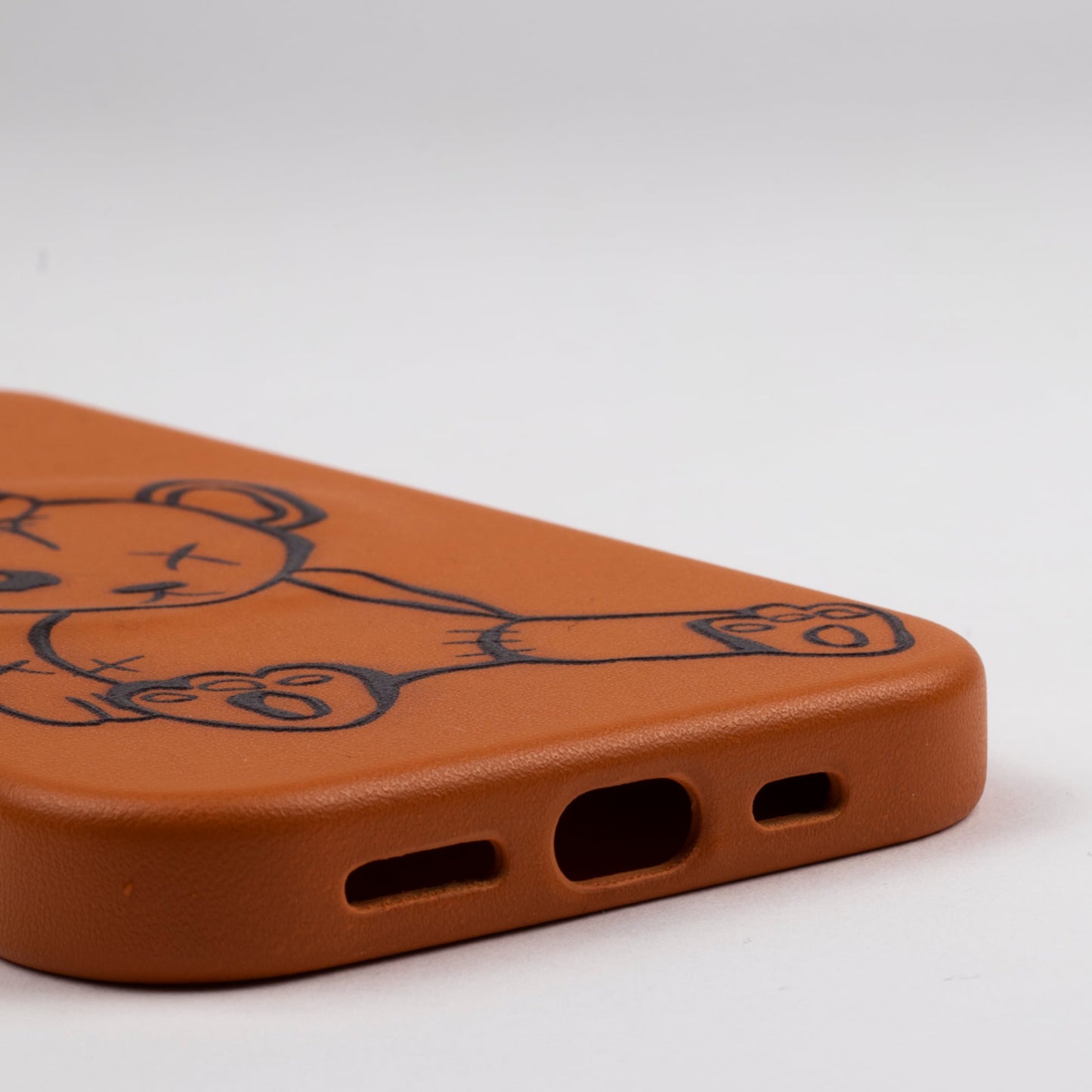 BABY BEAR-iPhone 14 Pro Max Leather Kılıf MagSafe Özellikli