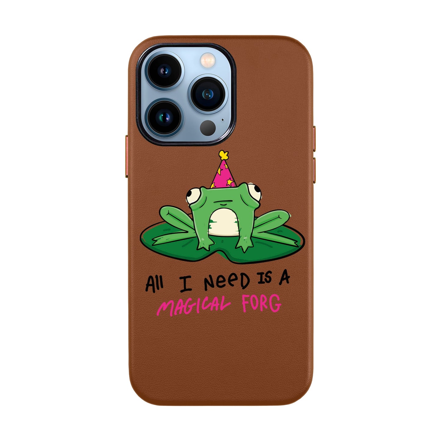 FORG-iPhone 13 Pro Max Leather Kılıf