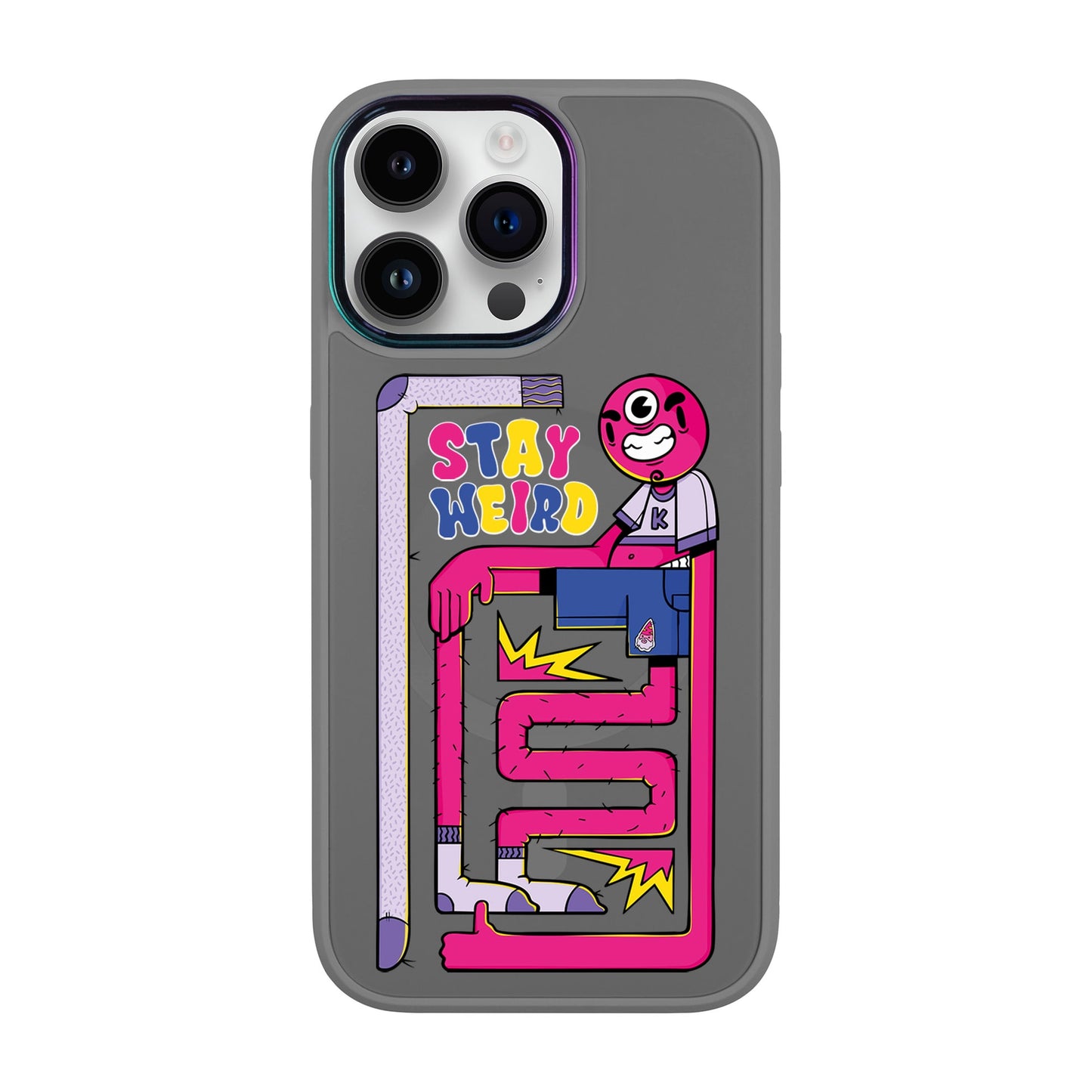OG TOOTHY-iPhone 14 Pro Max Vigor Kılıf MagSafe Özellikli