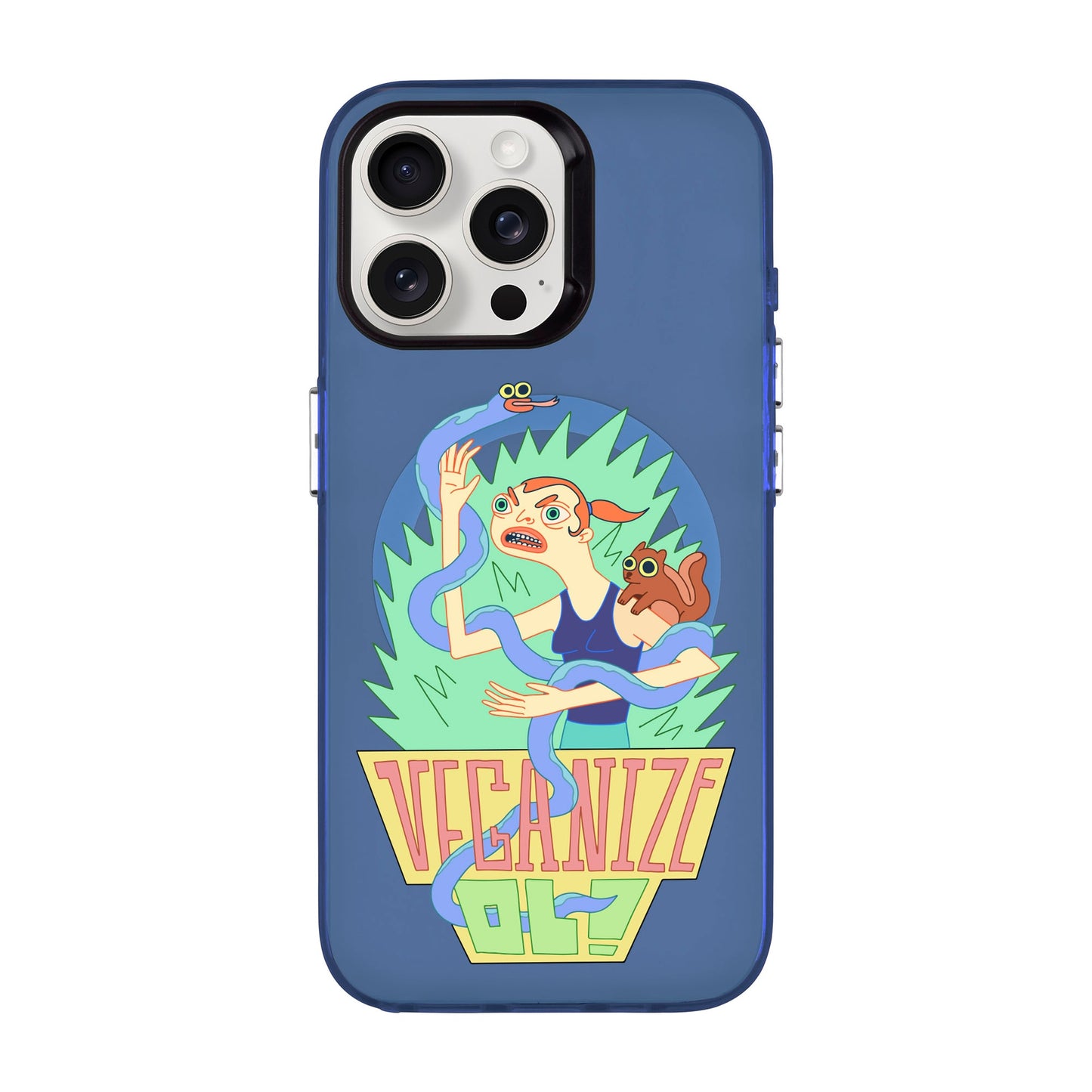 VEGANİZE-iPhone 15 Pro Max Hold Kılıf MagSafe Özellikli