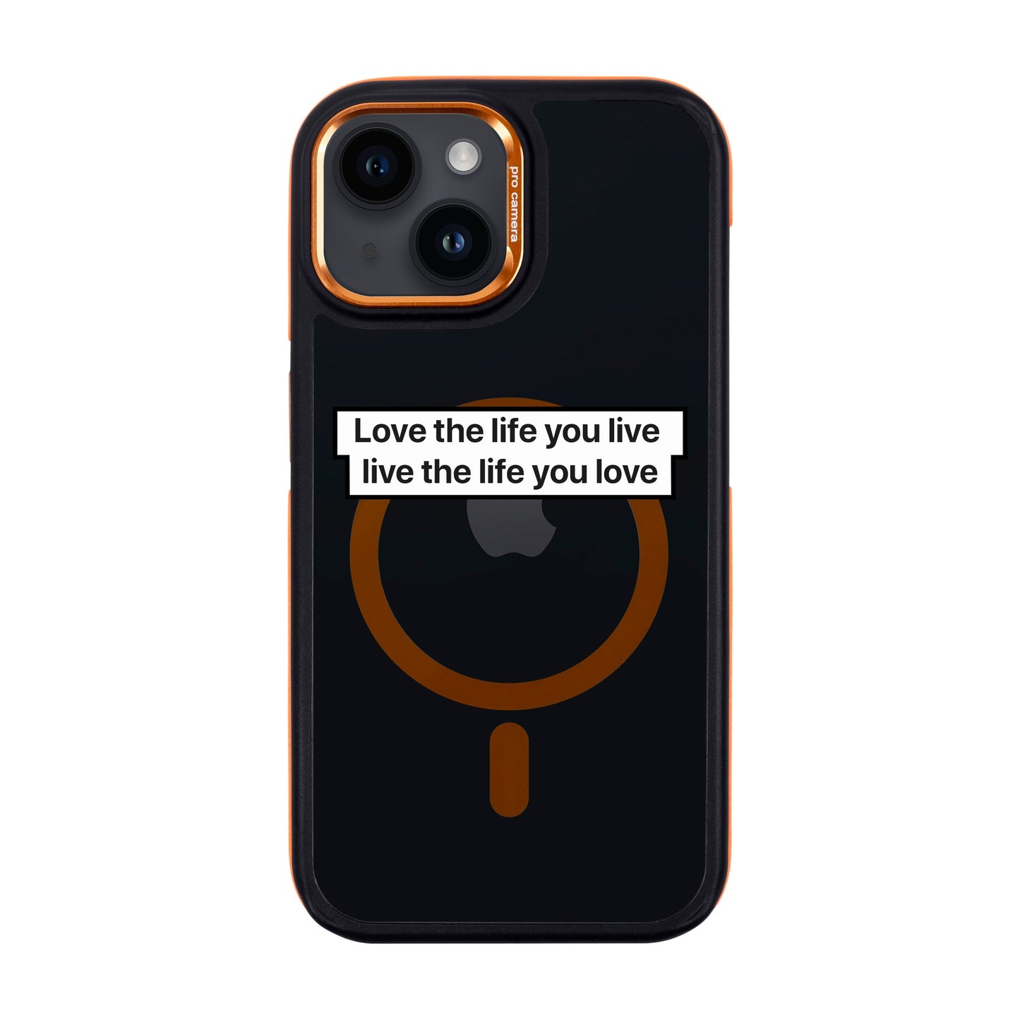 LOVE THE LIFE-iPhone 14 Dark Kılıf MagSafe Özellikli