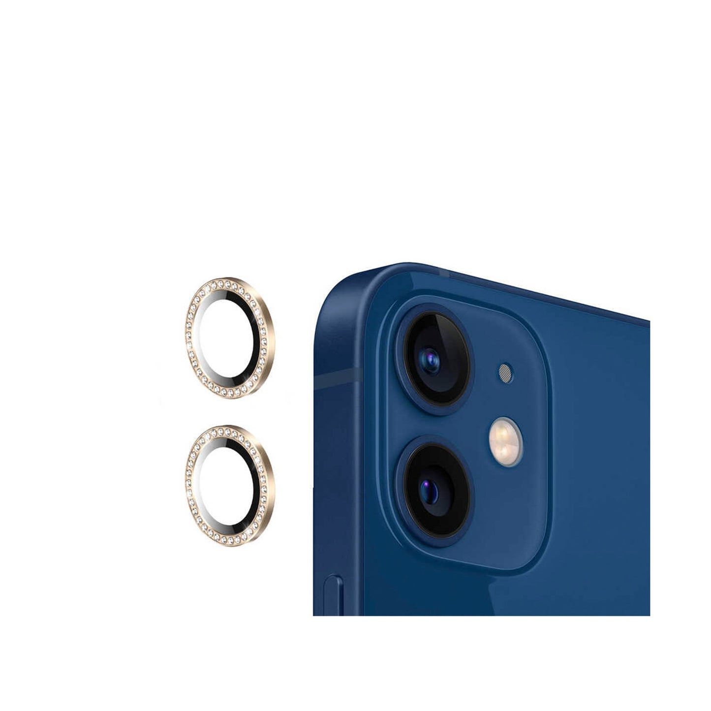 Apple iPhone 11 Diamond Kamera Lens Koruyucu