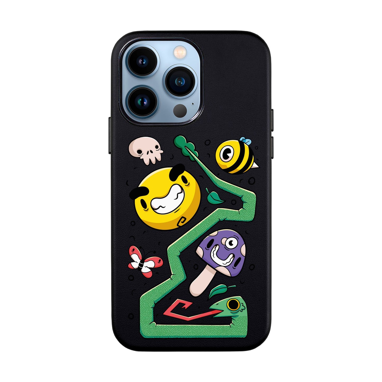NADUR-iPhone 13 Pro Max Leather Kılıf