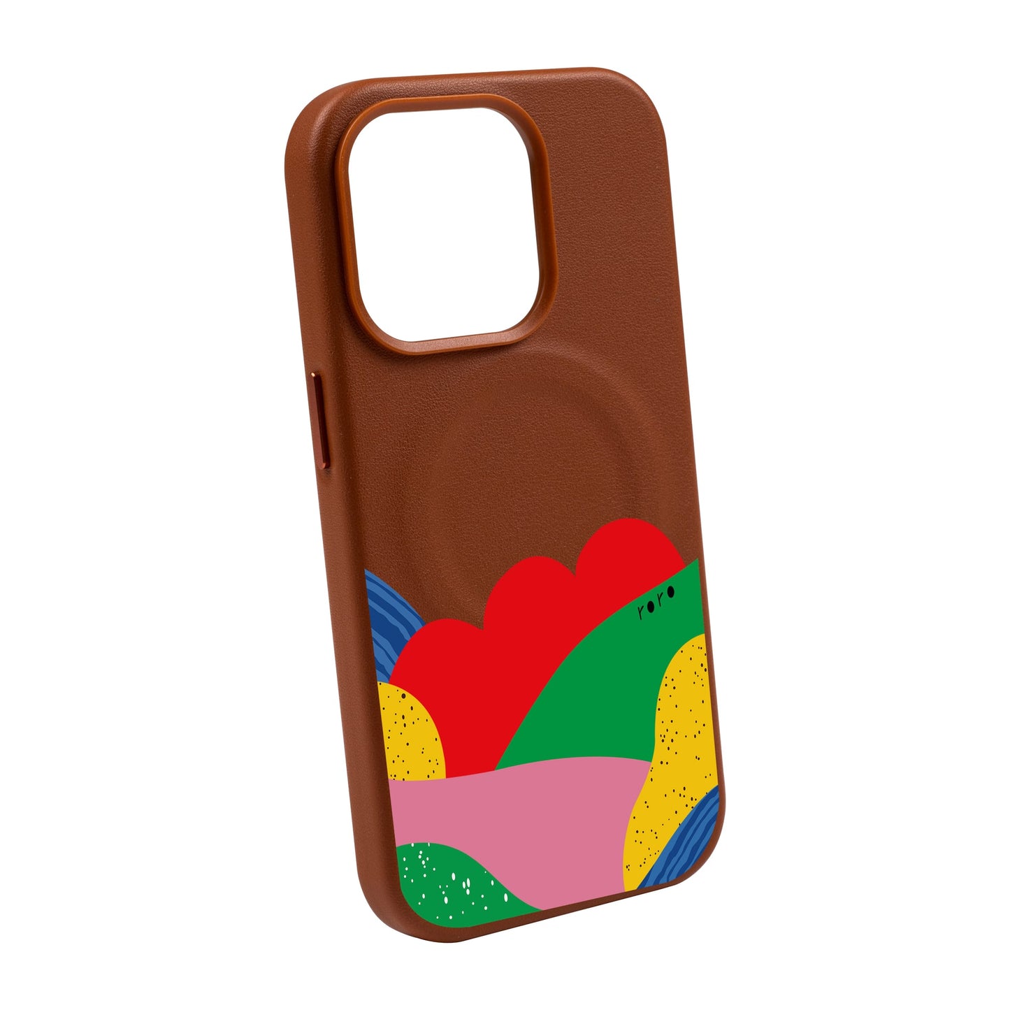FLAG-iPhone 14 Pro Max Leather Kılıf MagSafe Özellikli
