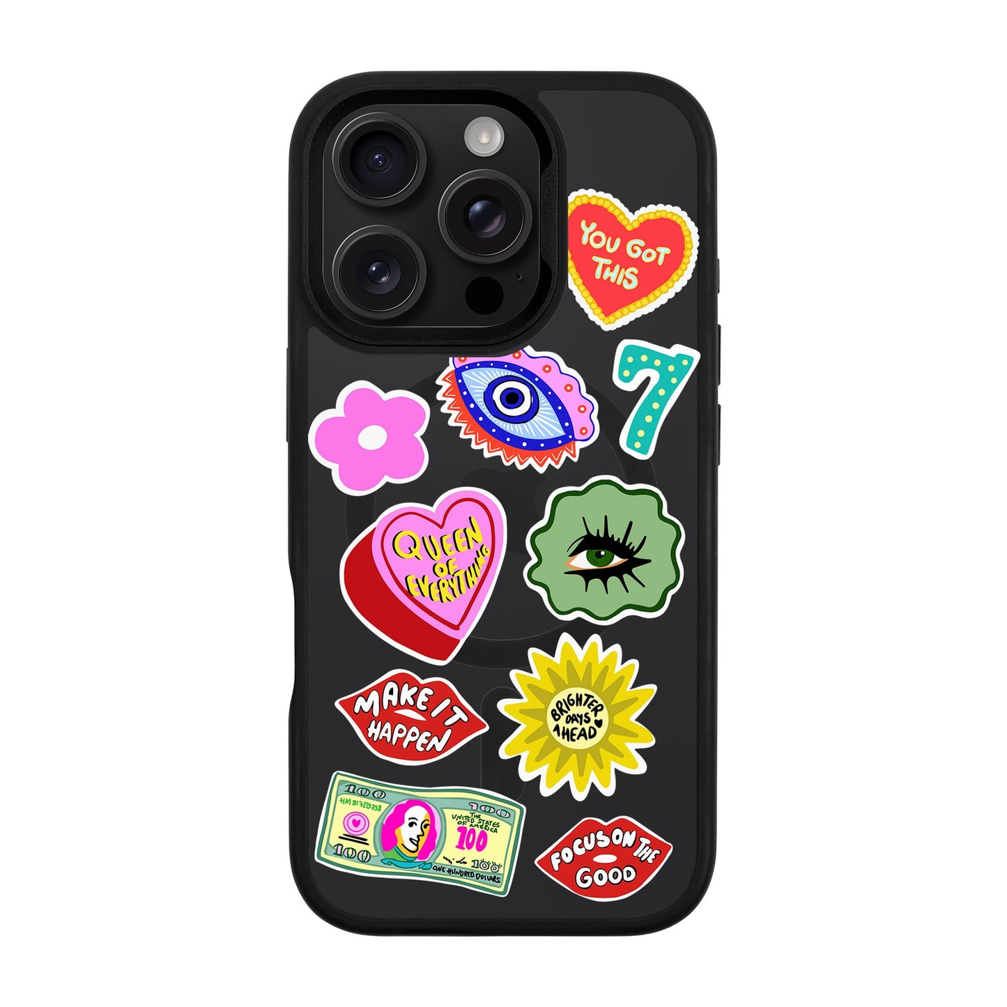 HM STICKERS-iPhone 16 Pro Rise Kılıf MagSafe Özellikli