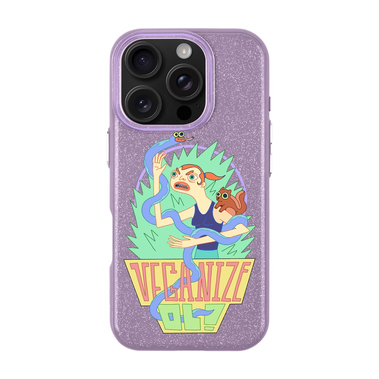 VEGANİZE-iPhone 16 Pro Radiant Kılıf MagSafe Özellikli