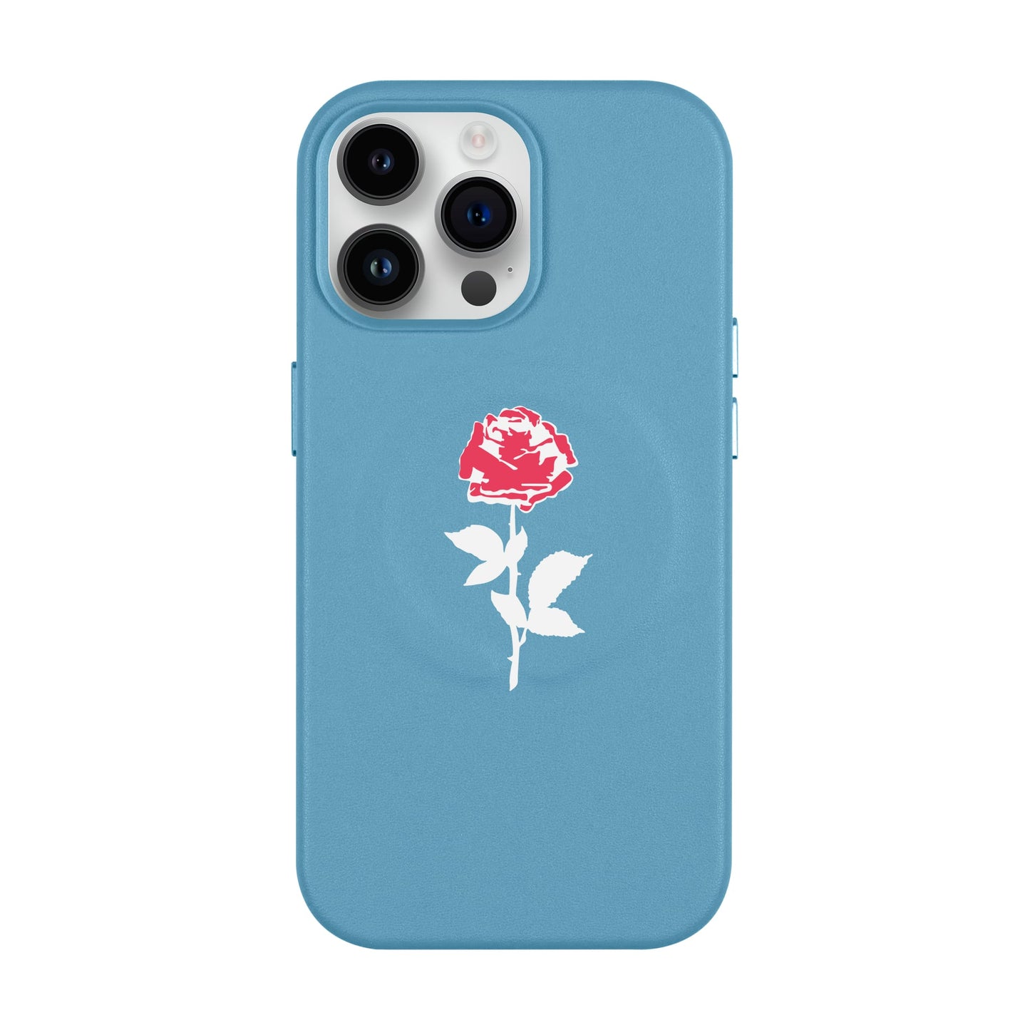 NATUREL ROSE-iPhone 14 Pro Max Leather Kılıf MagSafe Özellikli