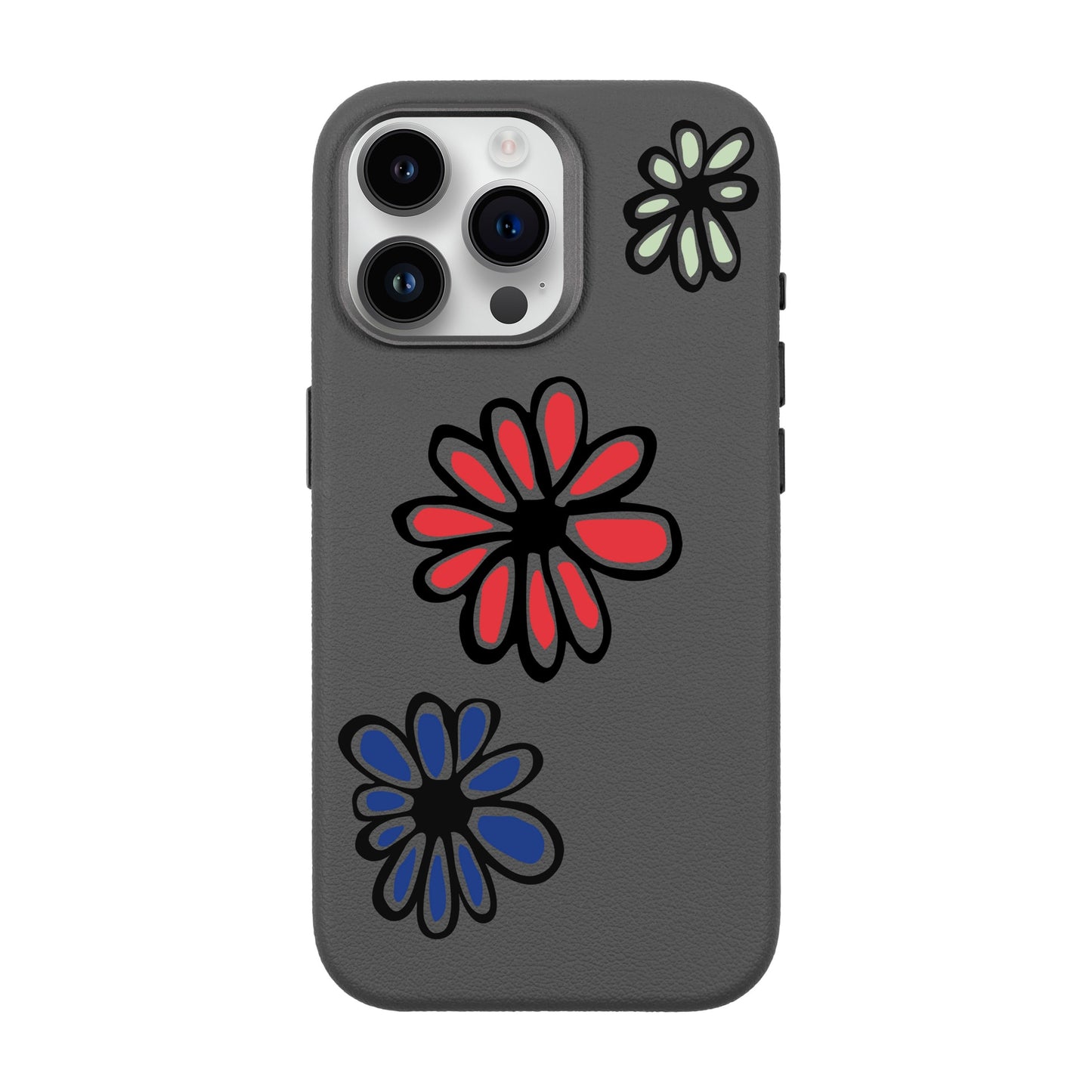 FLORIST-iPhone 14 Pro Max Leather Premium Kılıf MagSafe Özellikli