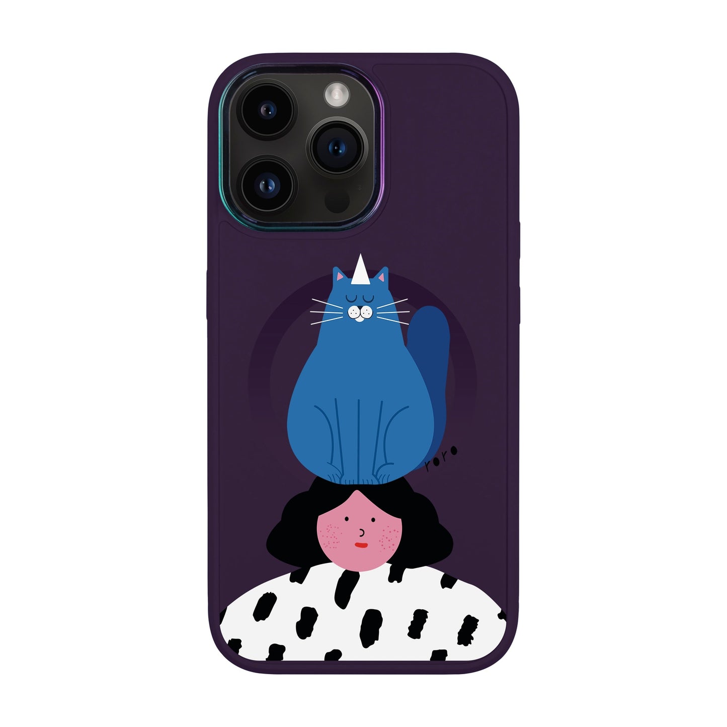NAUGHTY CAT-iPhone 14 Pro Max Vigor Kılıf MagSafe Özellikli