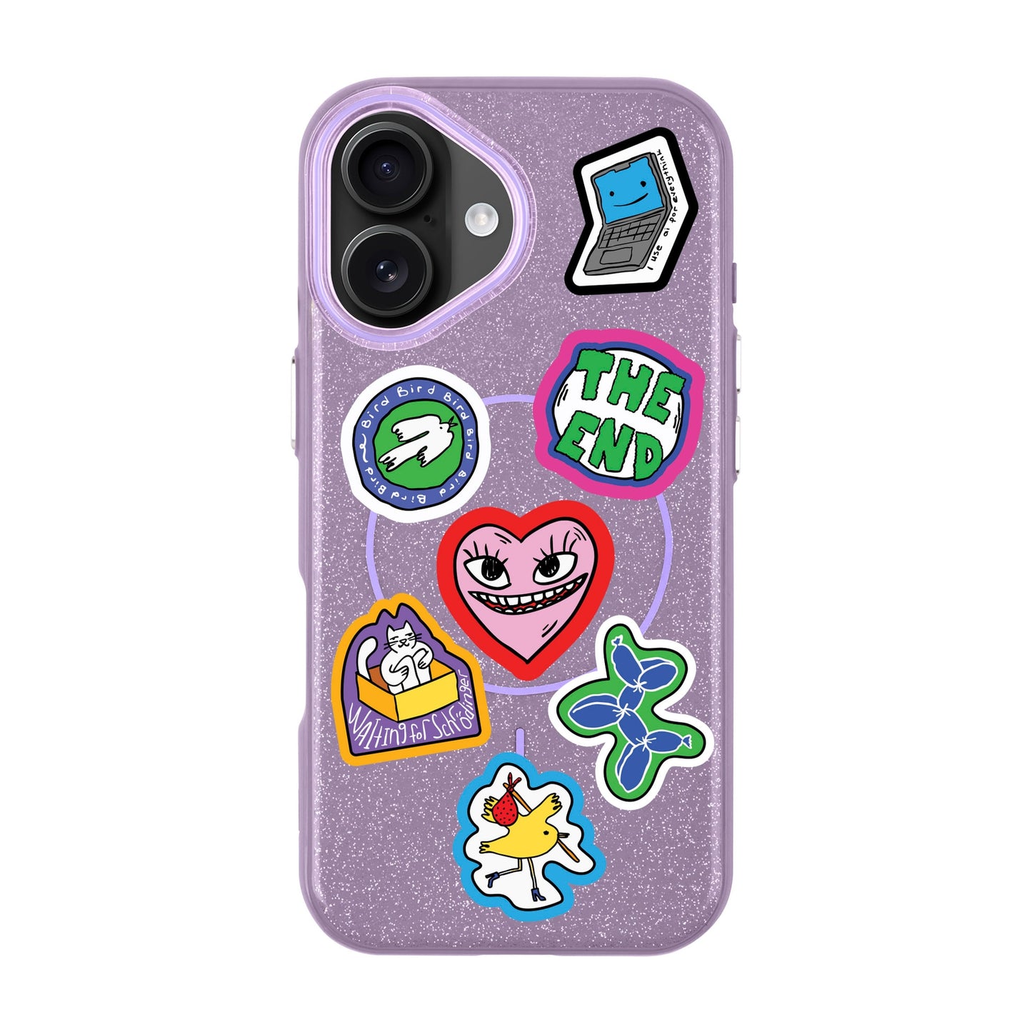 TŌTEN STICKERZ-iPhone 16 Plus Radiant Kılıf MagSafe Özellikli