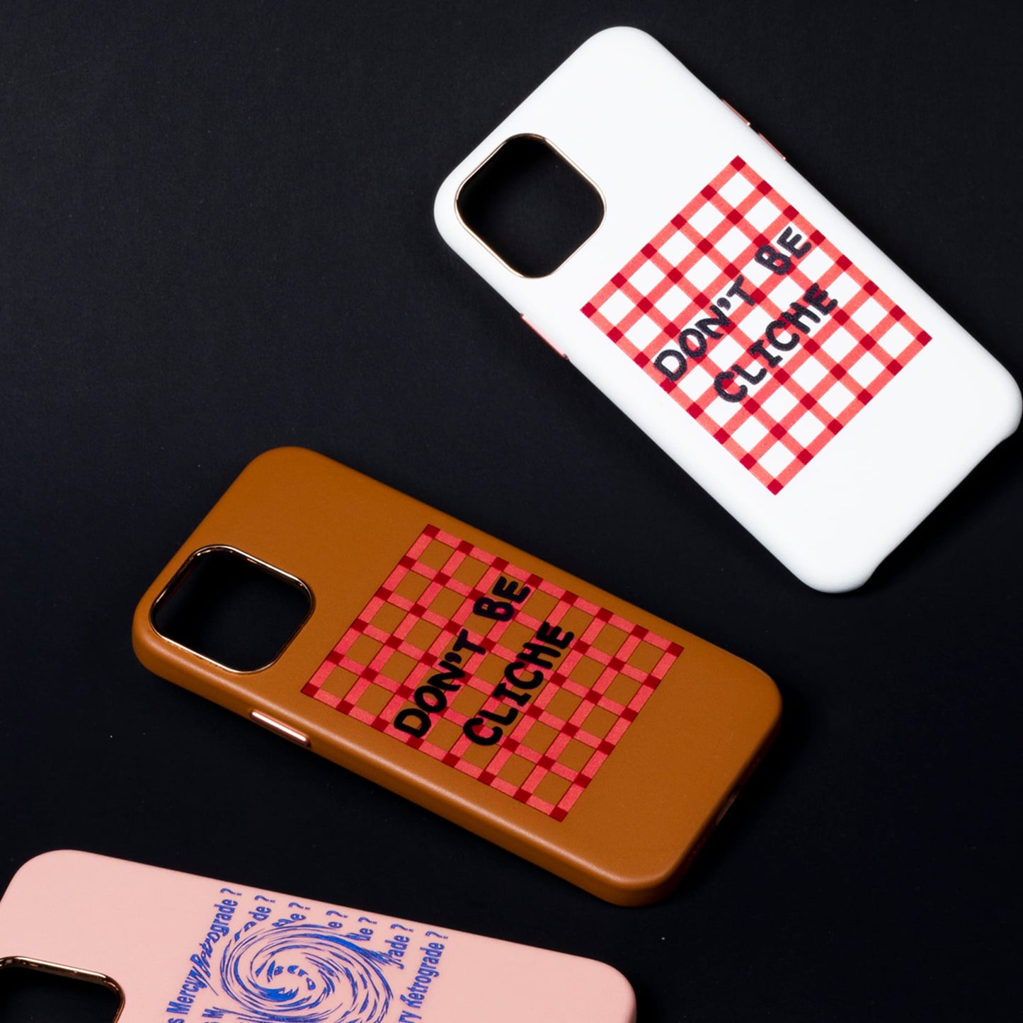 DON'T BE CLICHE-iPhone 11 Pro Max Leather Kılıf