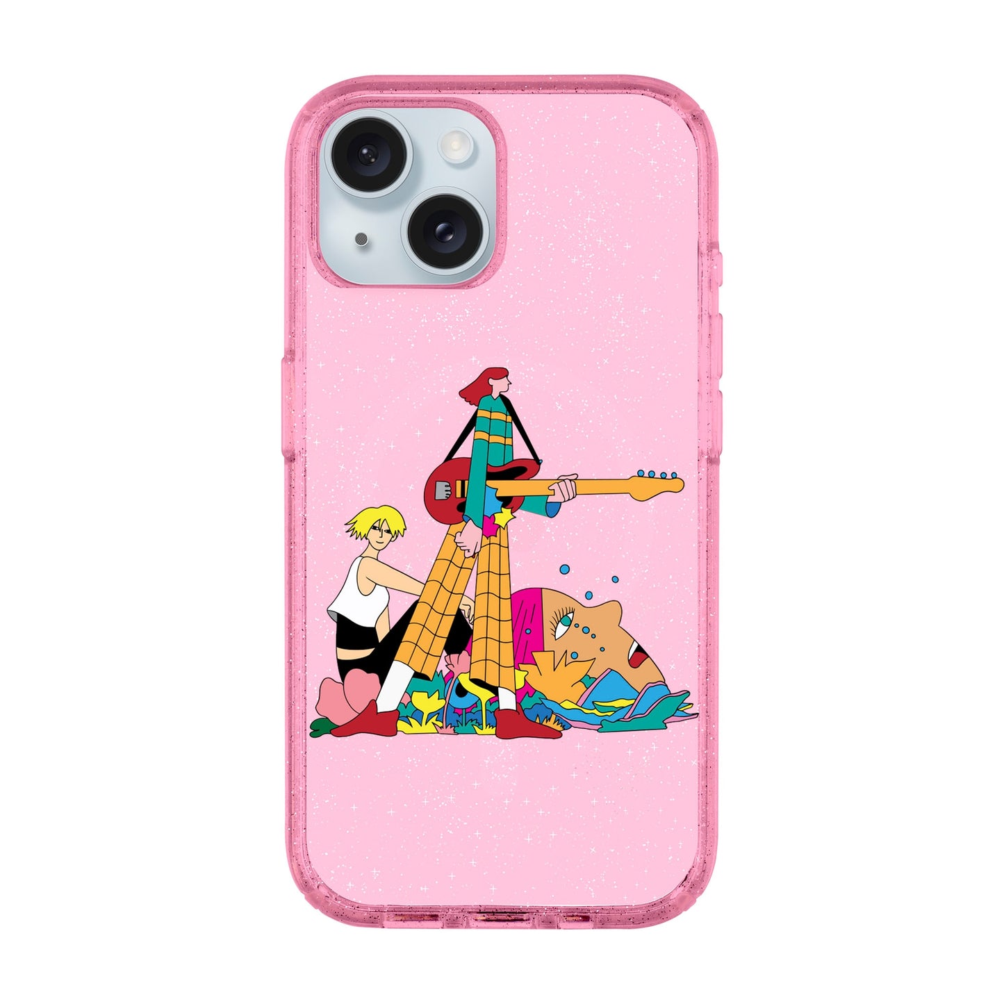 HER BAND-iPhone 15 Plus Shiny Kılıf MagSafe Özellikli