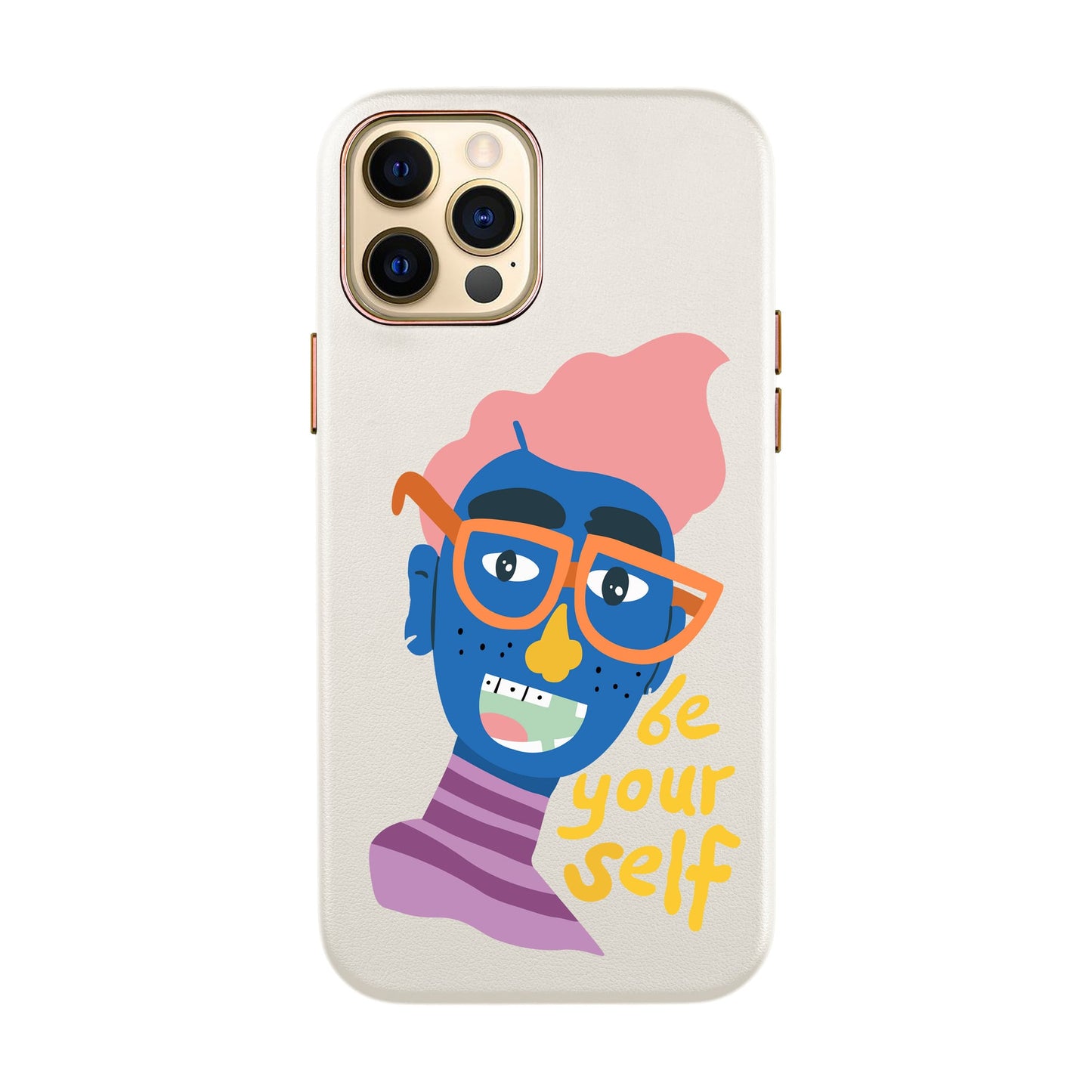 BE YOUR SELF-iPhone 11 Pro Max Leather Kılıf