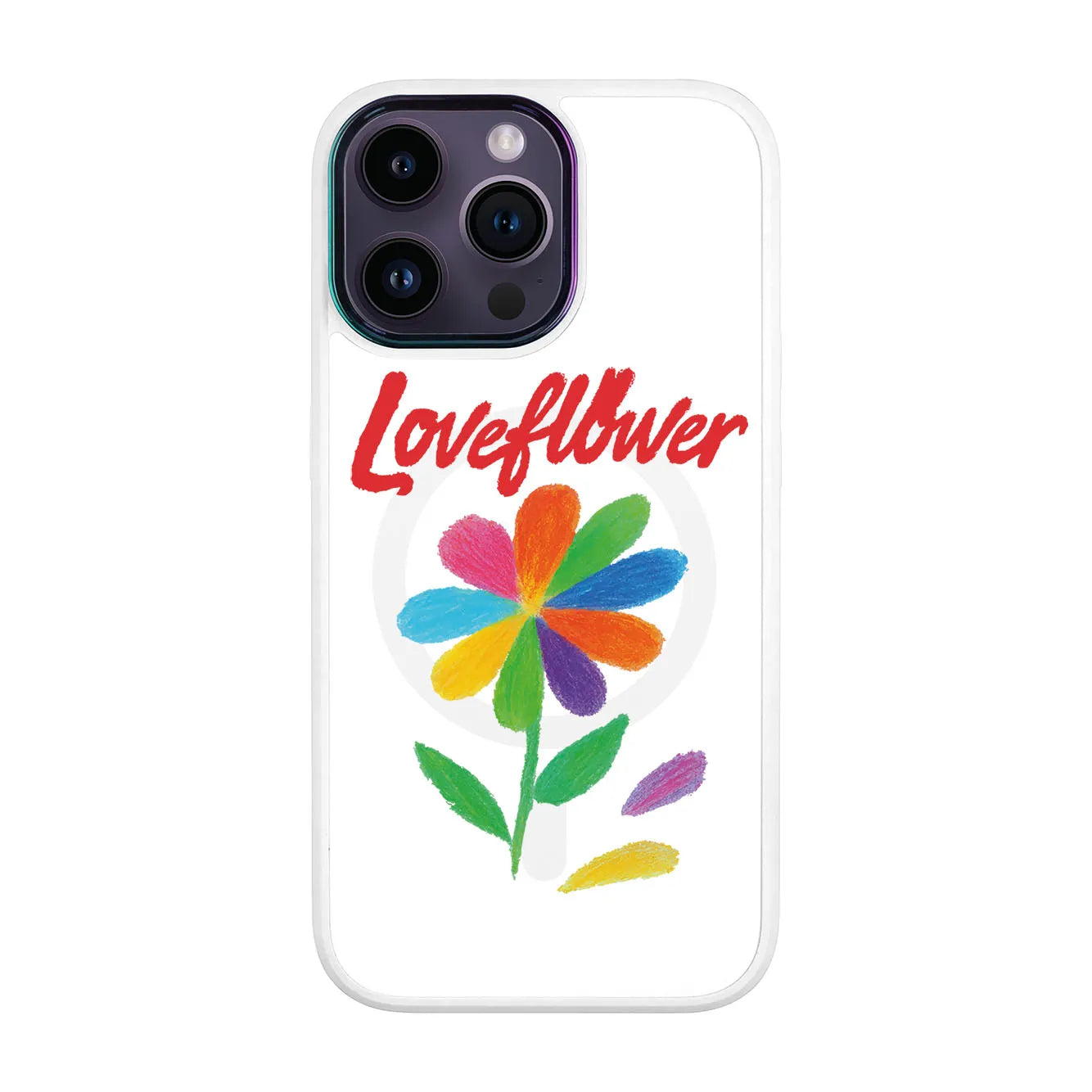 LOVE FLOWER-iPhone 14 Pro Max Vigor Kılıf MagSafe Özellikli