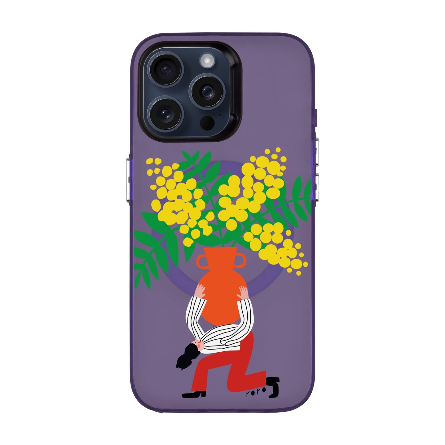 VASE-iPhone 15 Pro Max Hold Kılıf MagSafe Özellikli