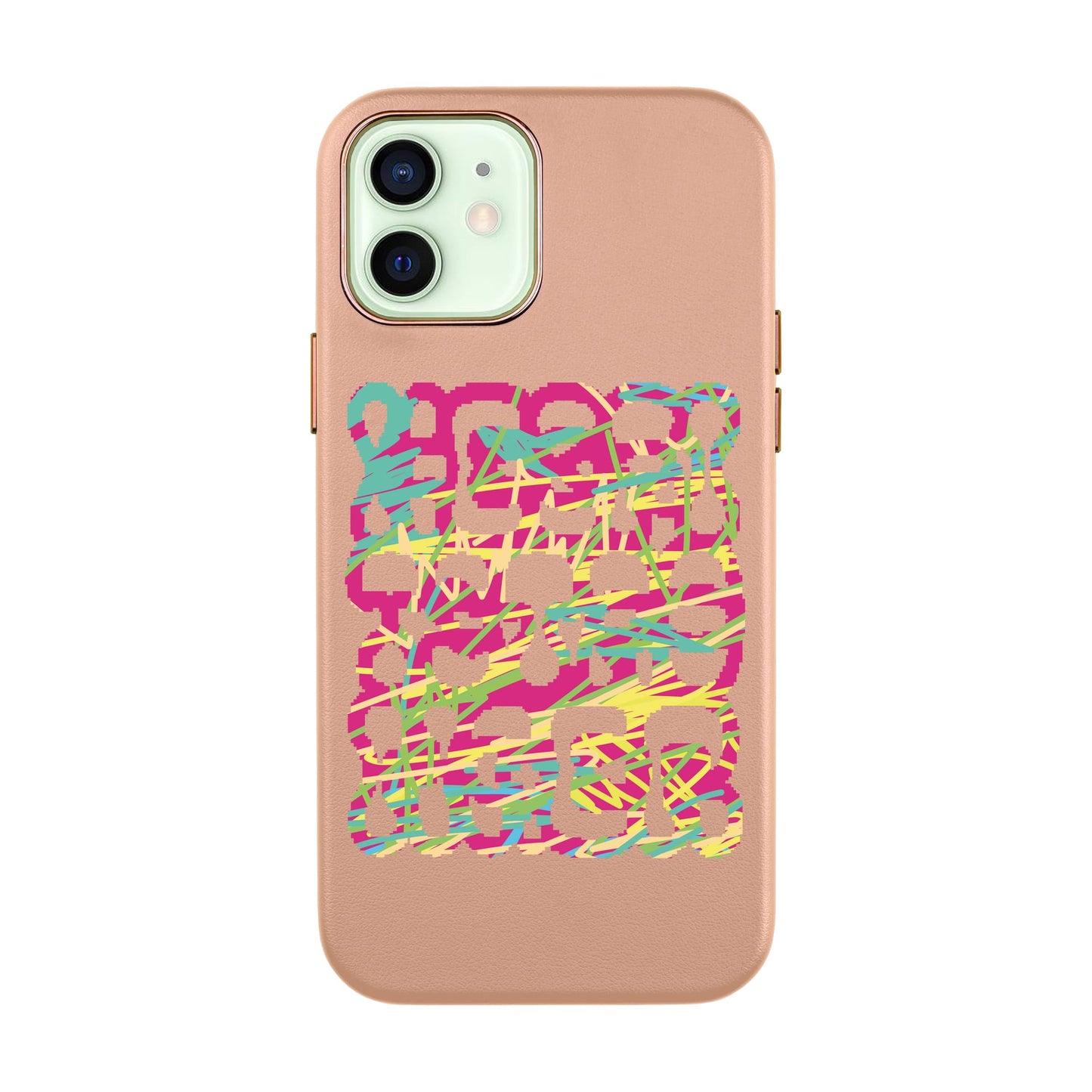 TETRIS-iPhone XR Leather Kılıf