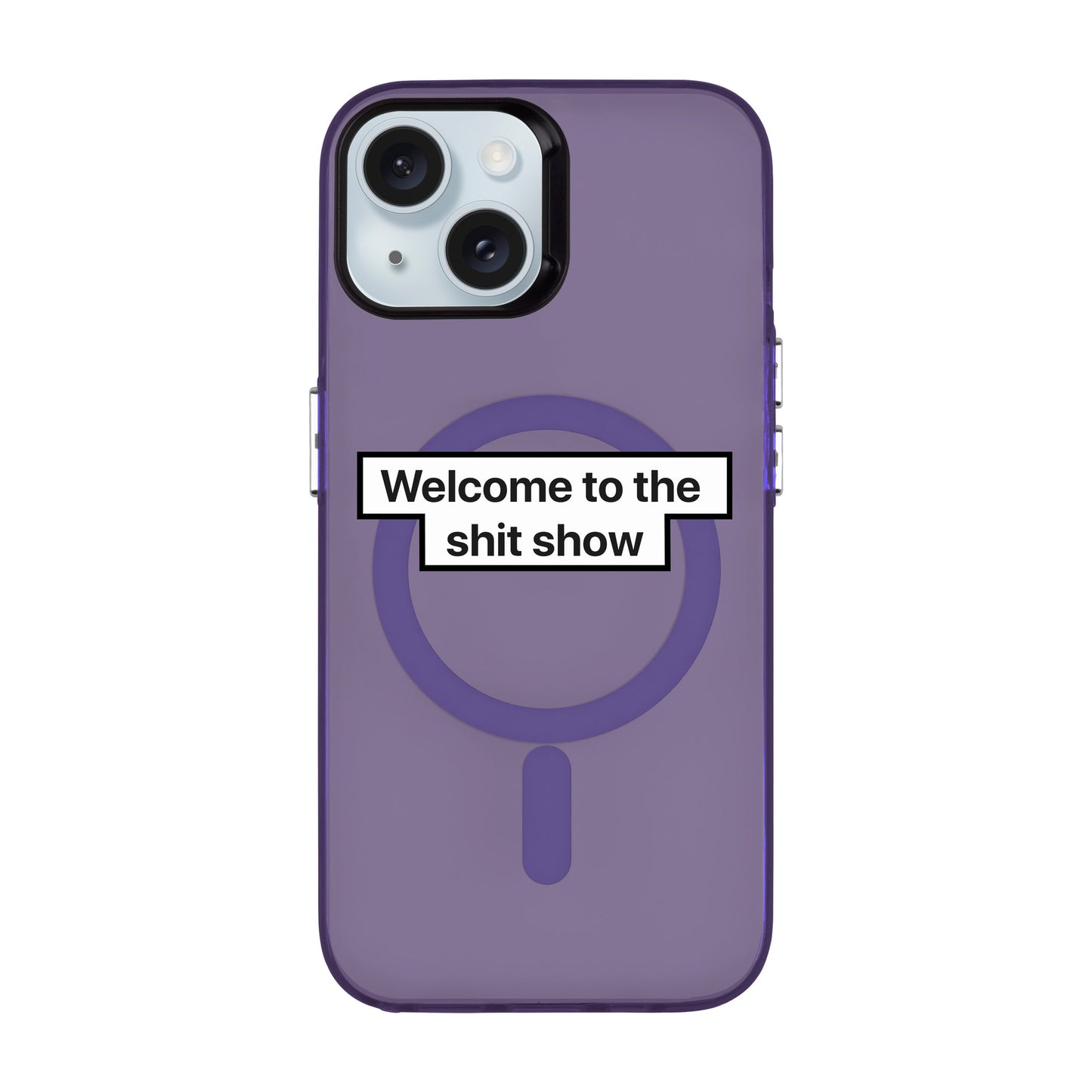WELCOME-iPhone 15 Hold Kılıf MagSafe Özellikli
